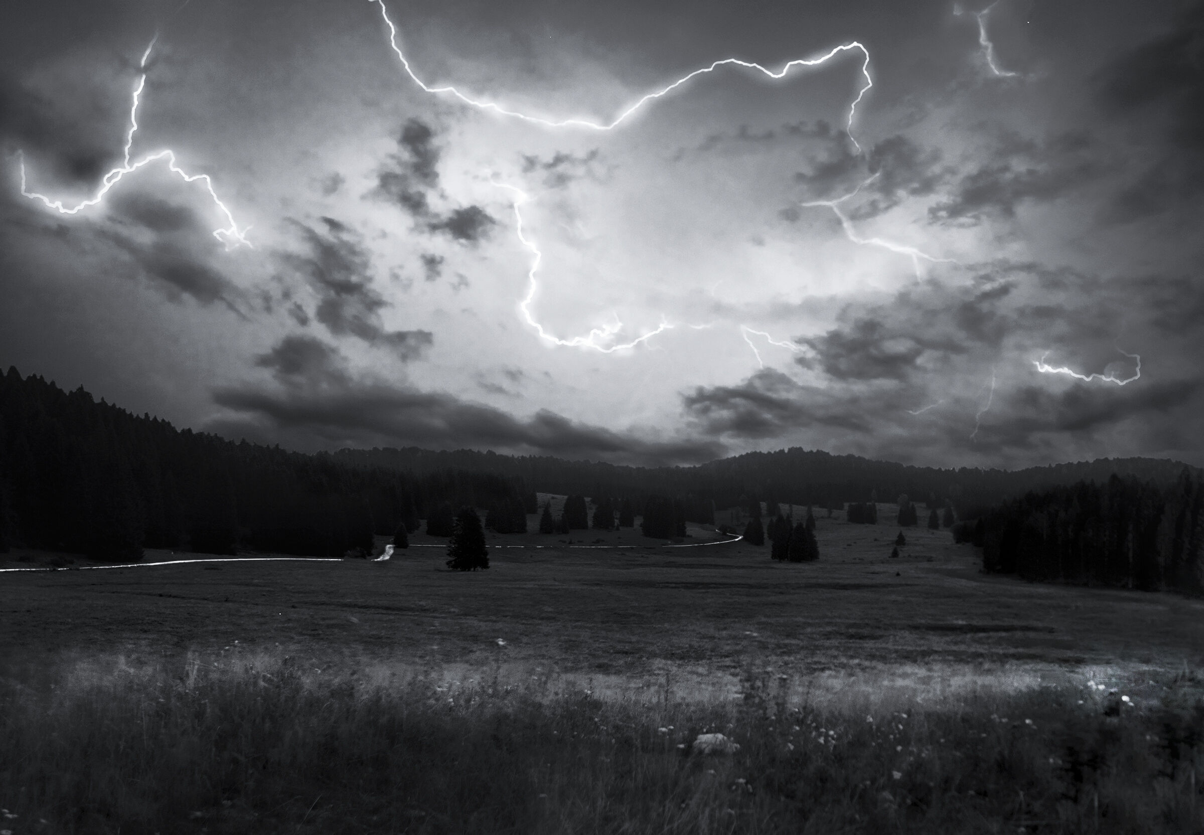 Flashes at Millegrobbe Malga