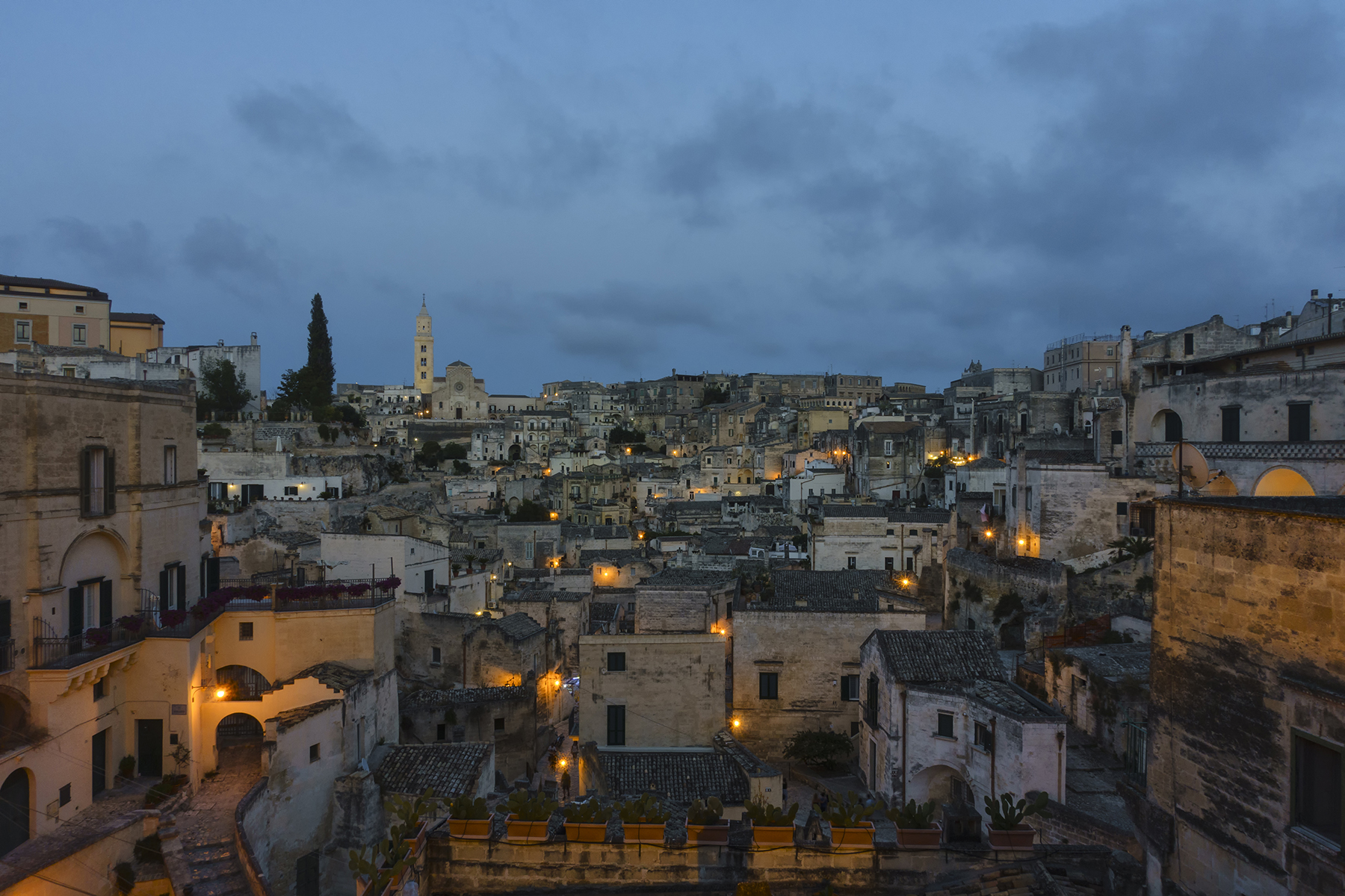 Matera by night
