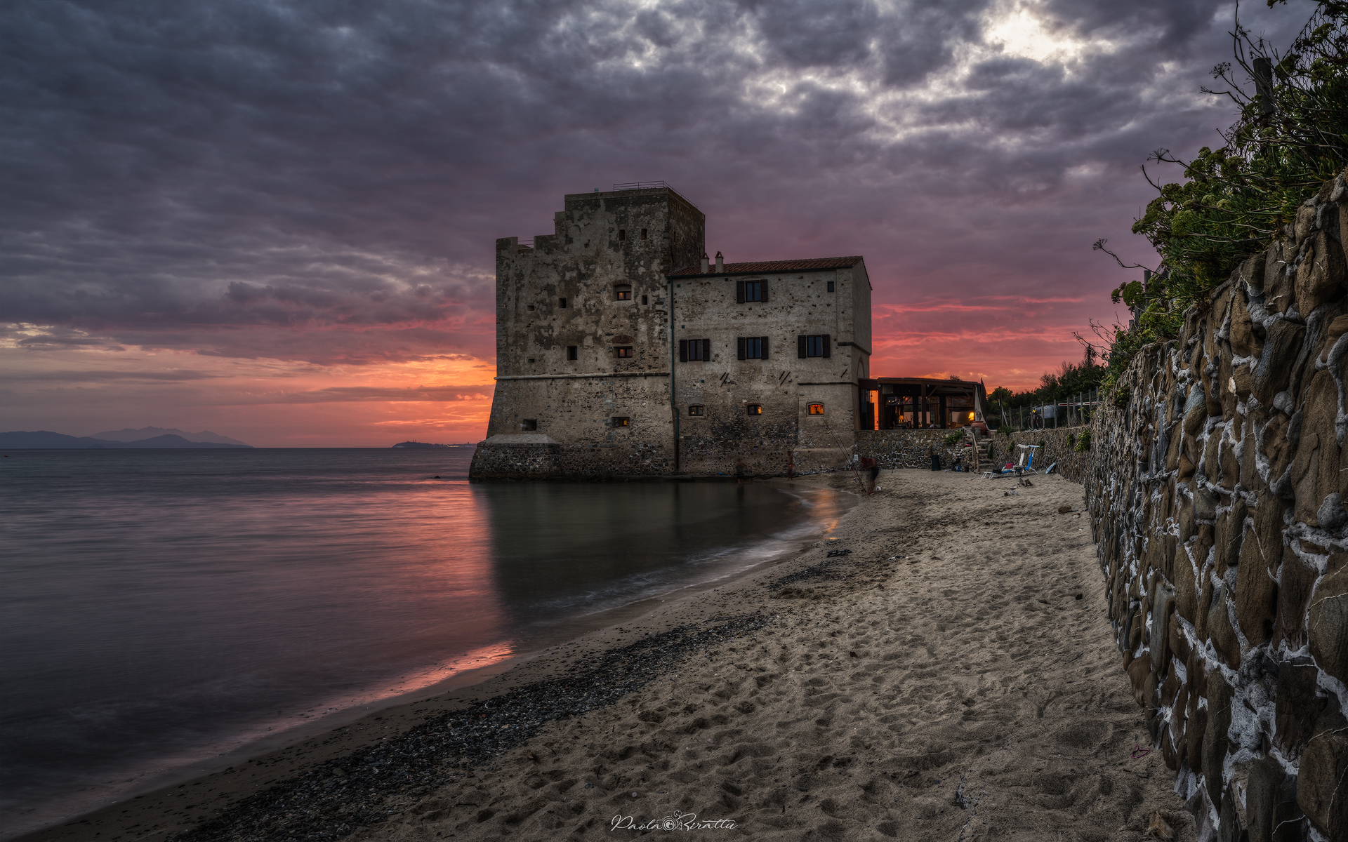 sunset in Torre Mozza....