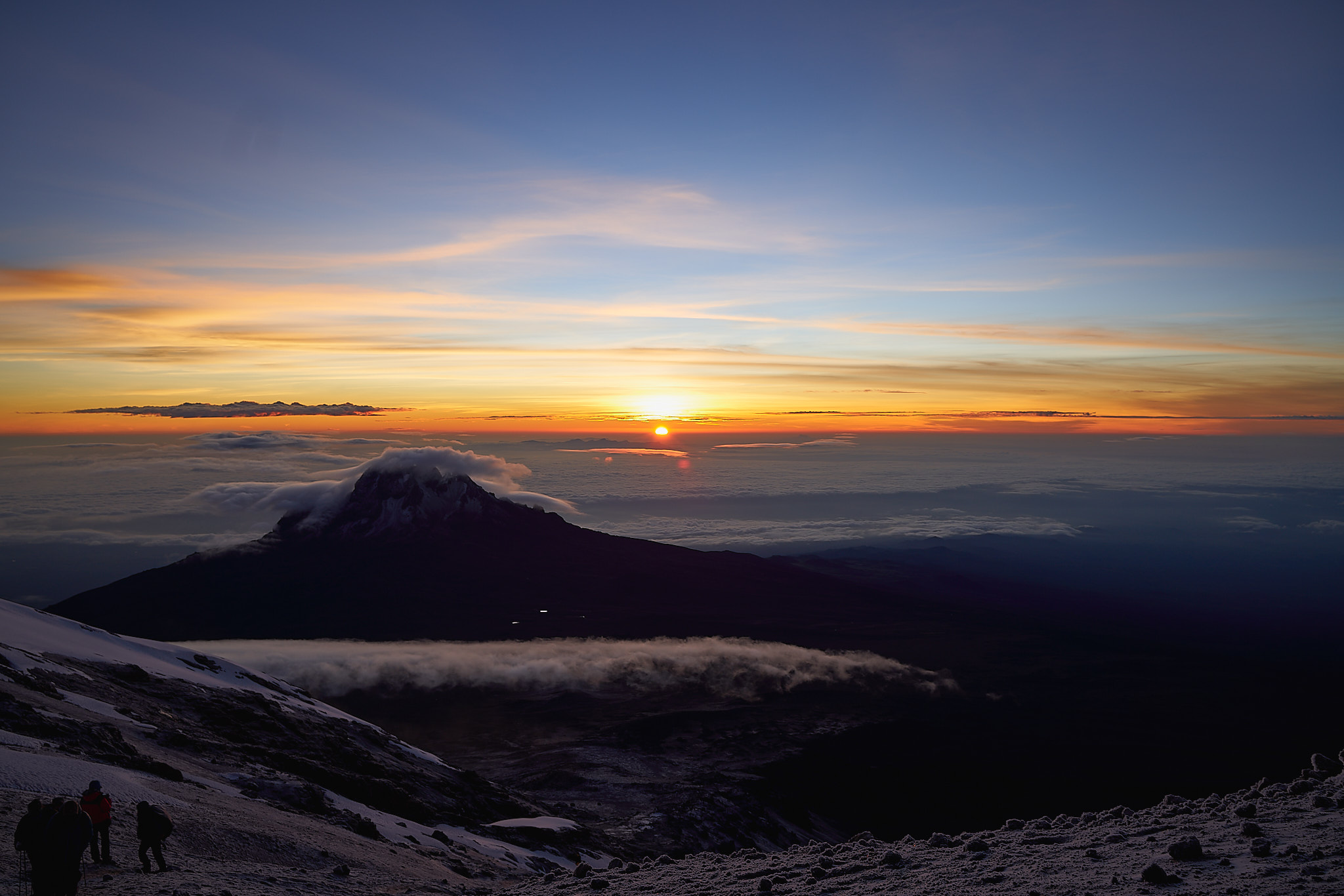 Alba sul Kilimanjaro