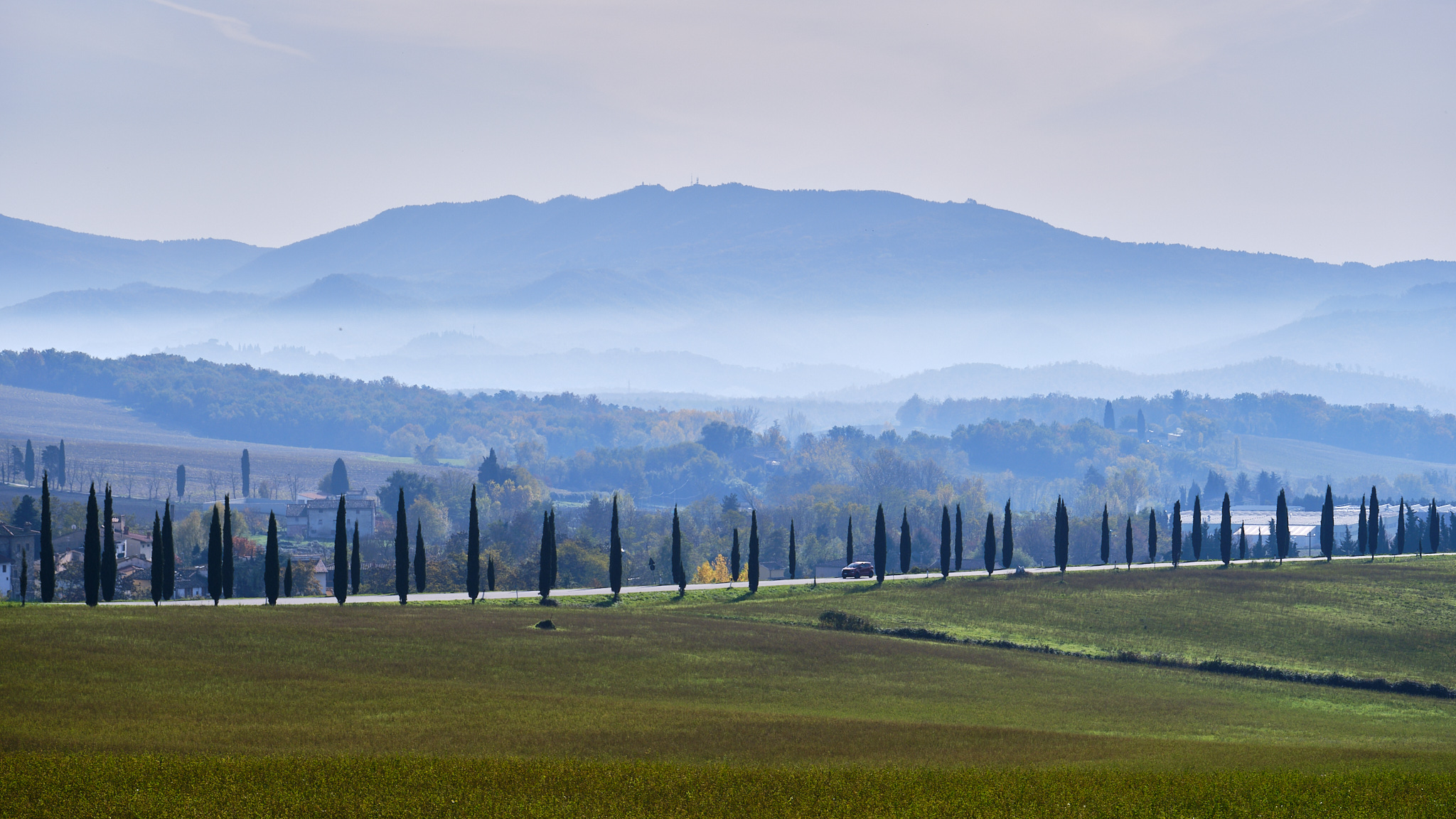 Nebbia sul Mugello