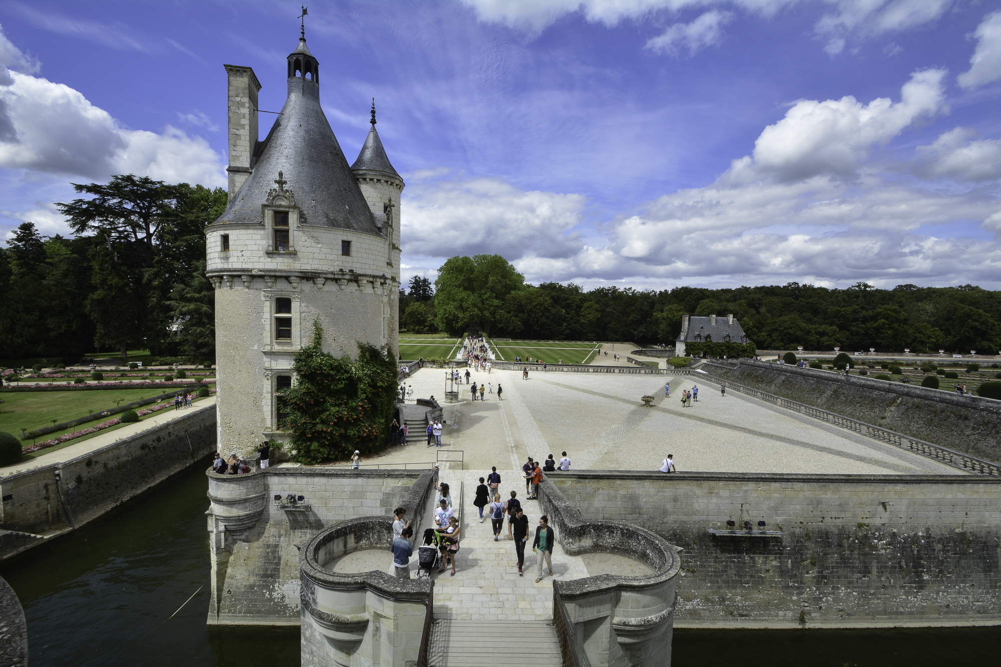 vista alta del castello
