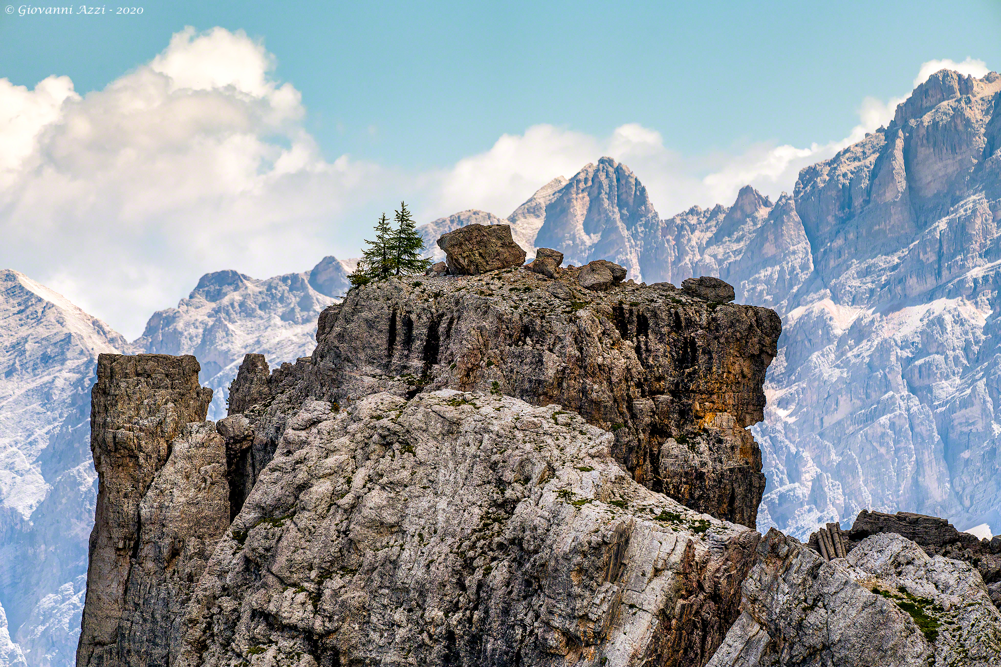 The pine woods on top