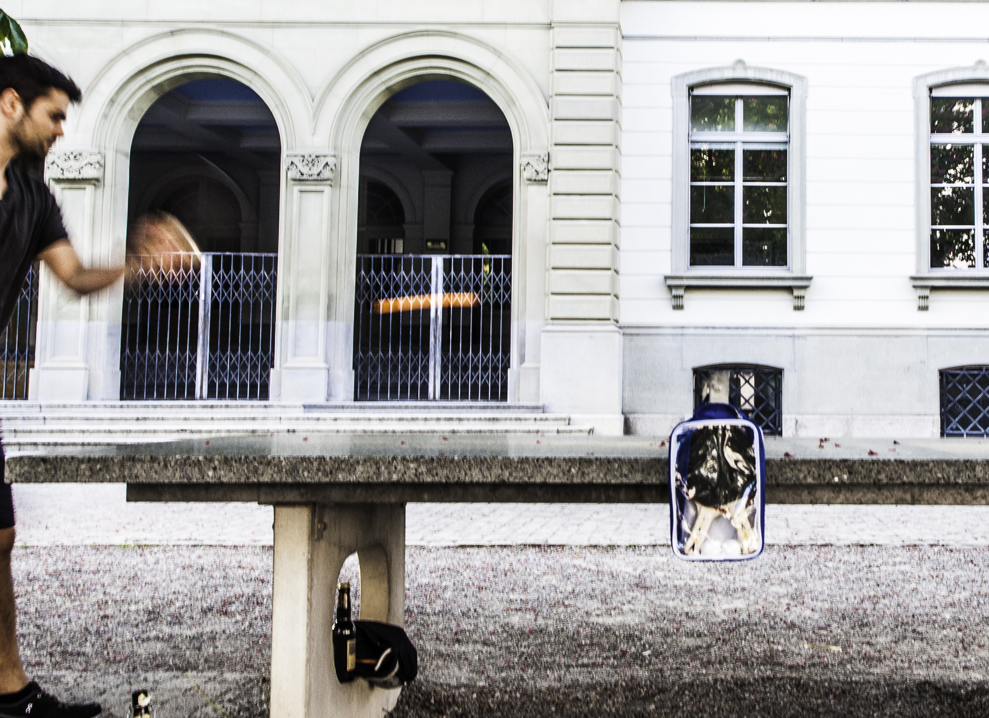 il giocatore e la palla