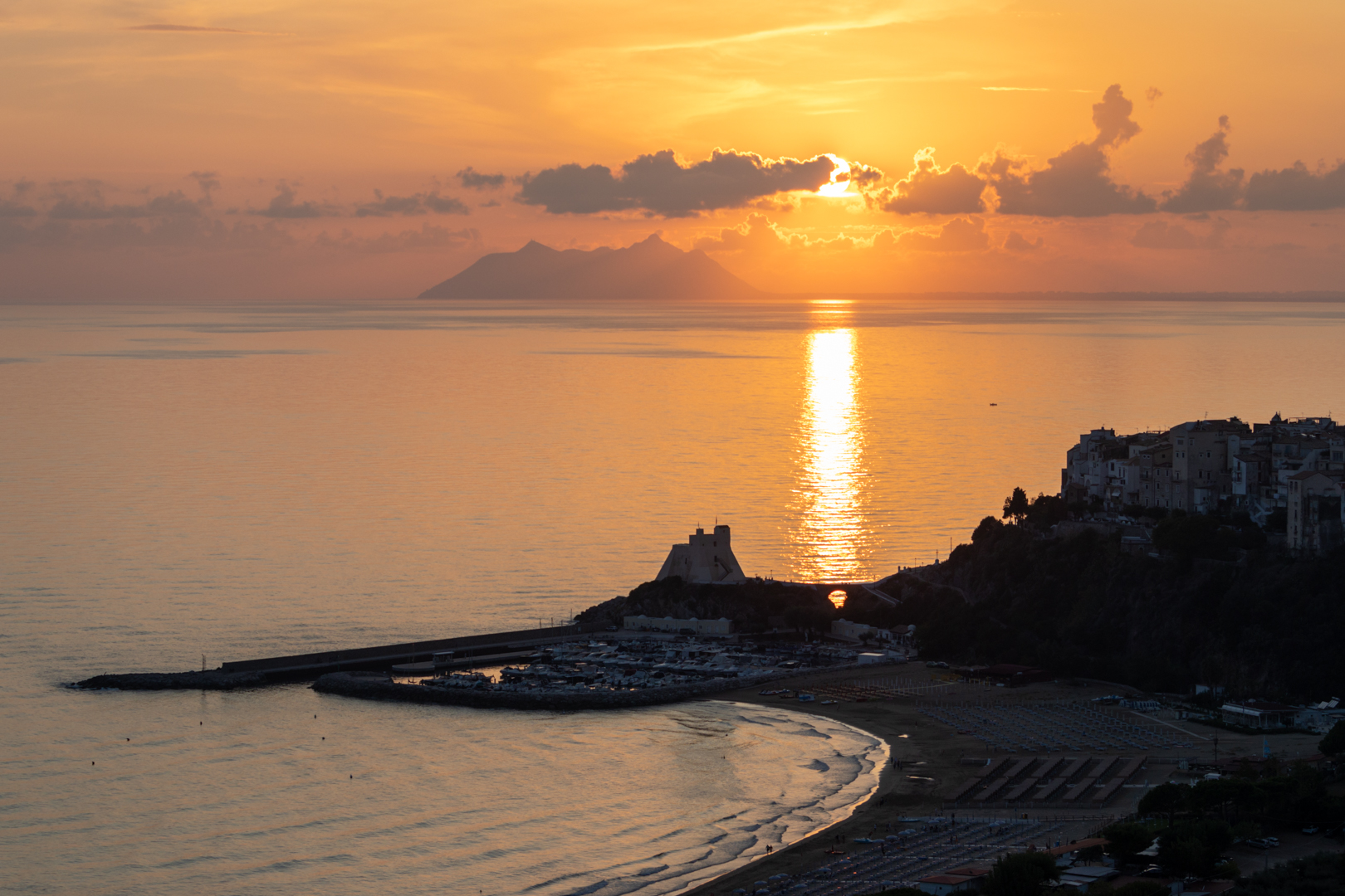 Tramonto su Sperlonga