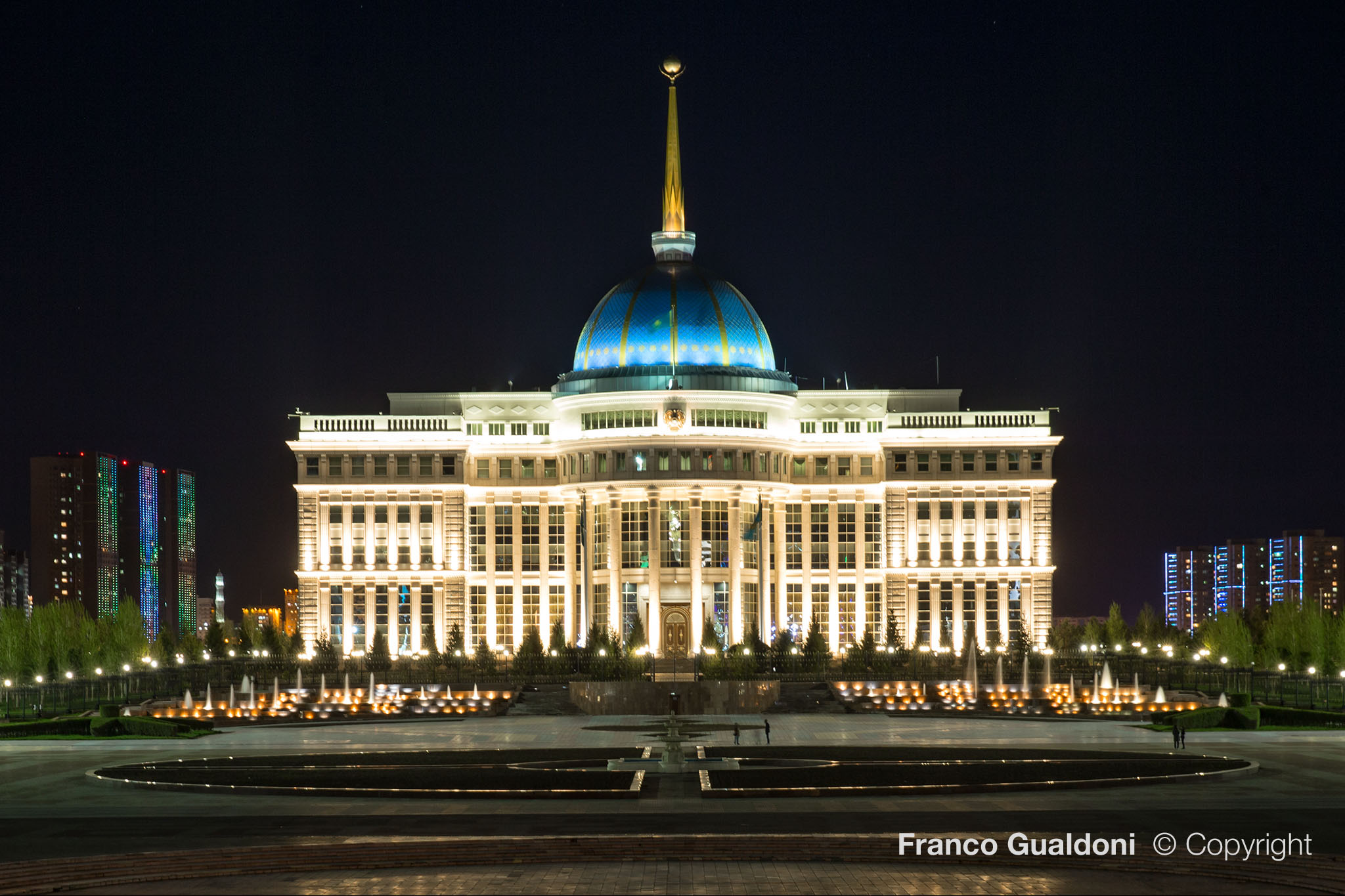 Astana, palazzo presidenziale.