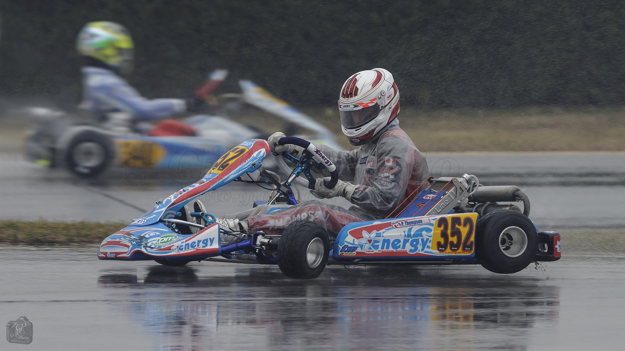 Karting.. in the rain