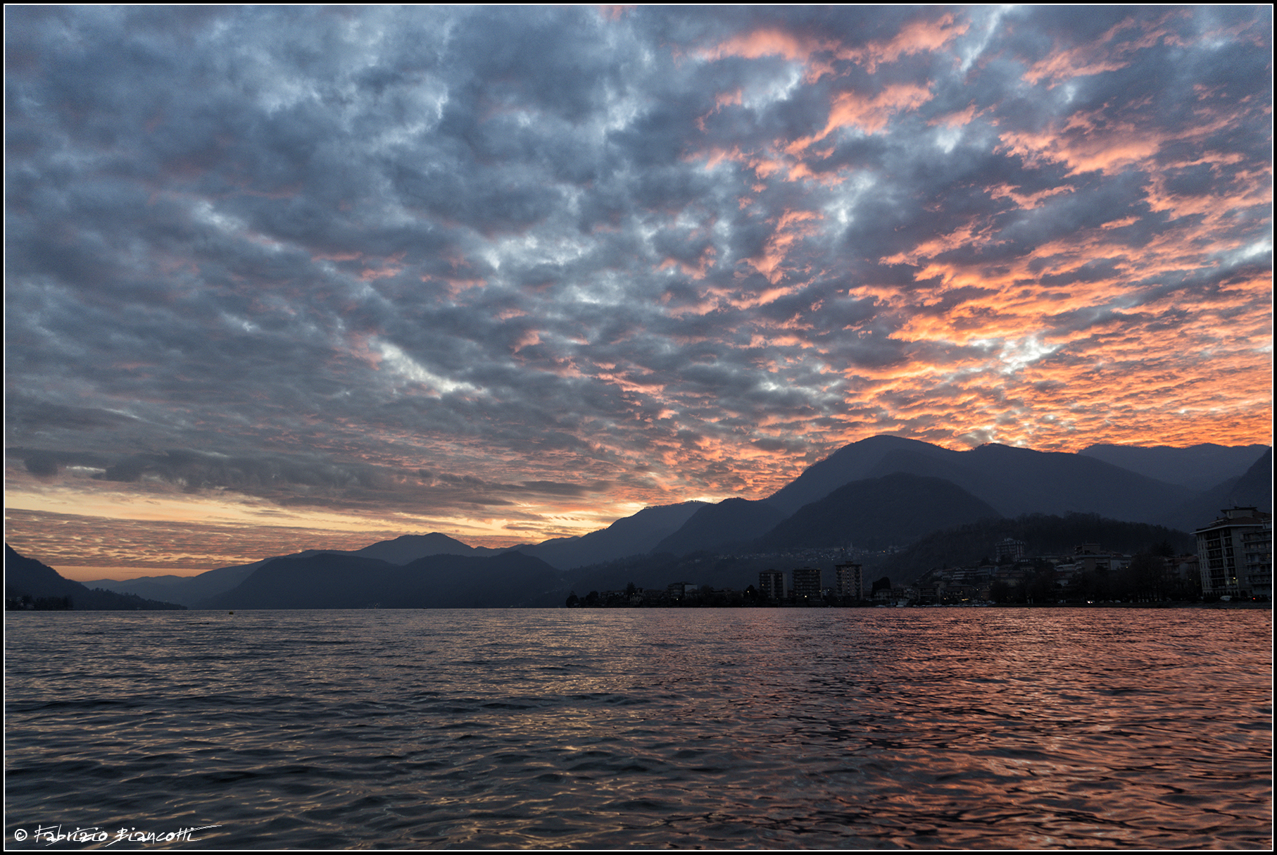 Tornando a casa la sera...