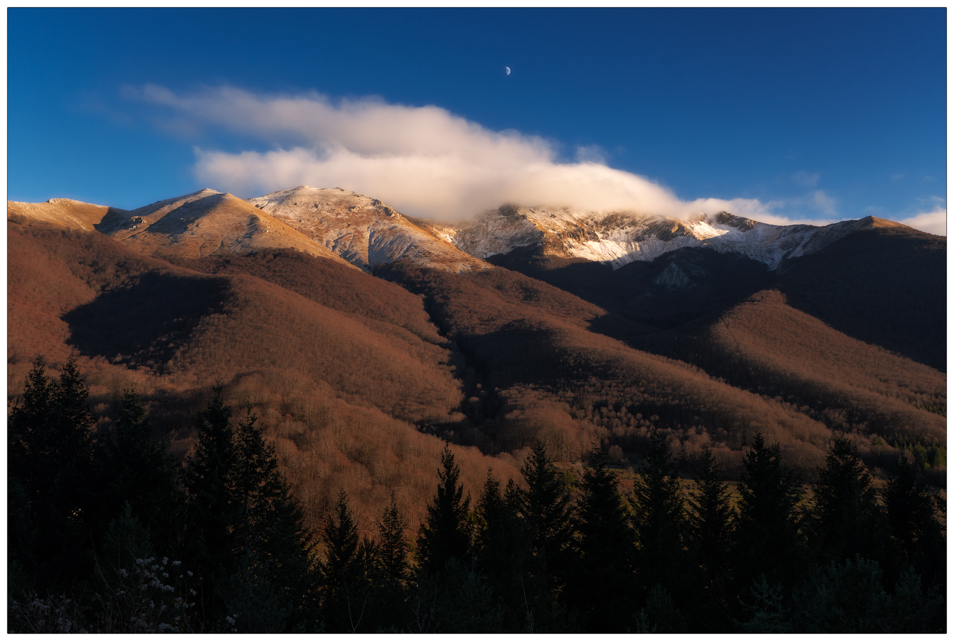 ultime luci sul Viglio