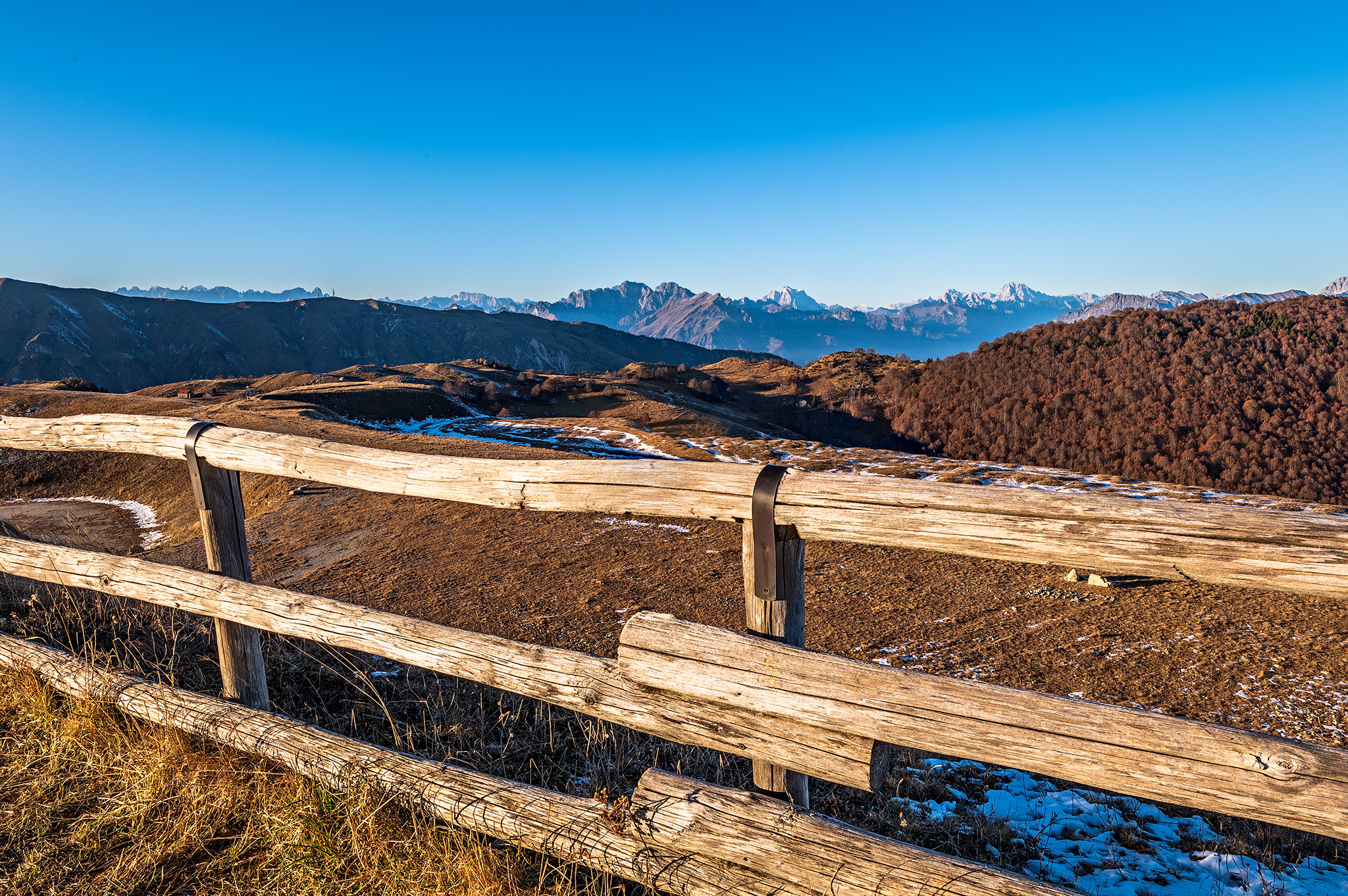Panorama dal Monte Pizzoc