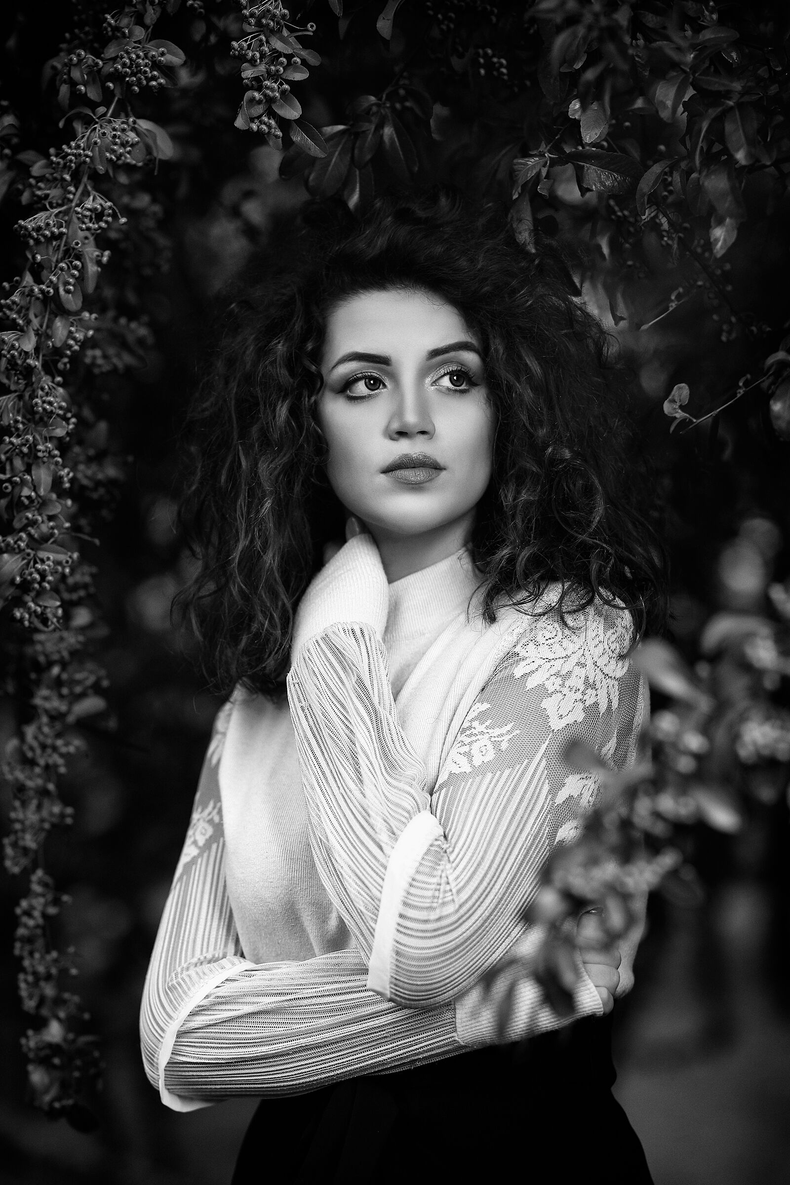 Portrait black and white