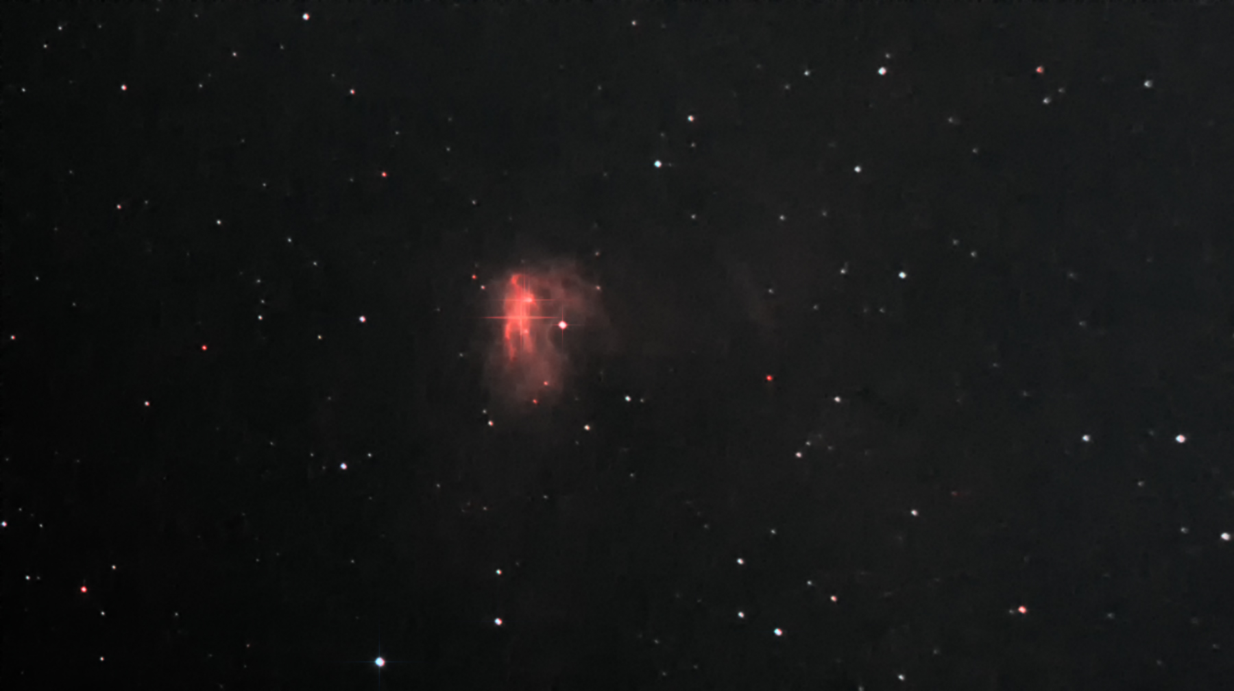 NGC 1491 orma fossile in Perseus