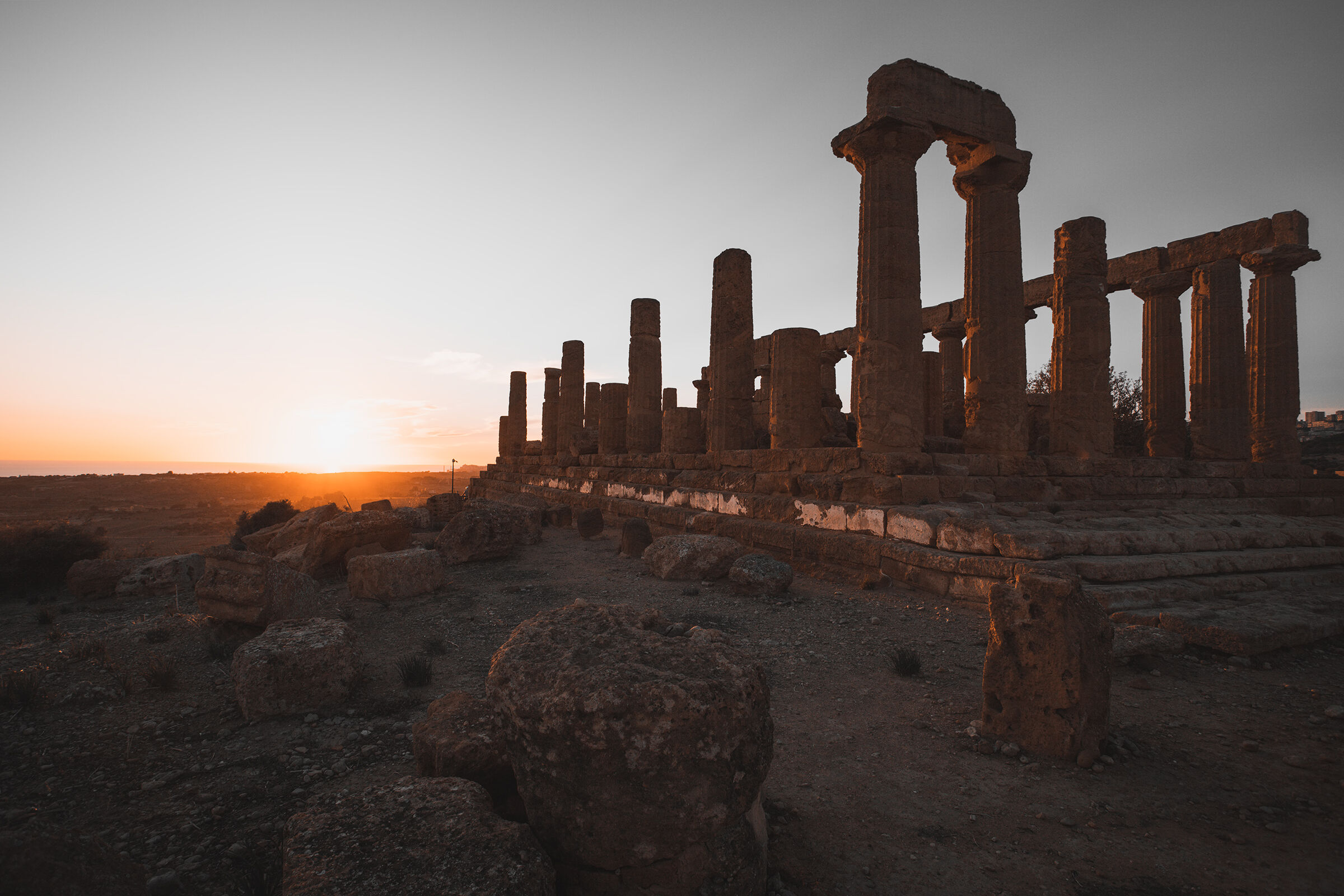 Tramonto sulla Valle