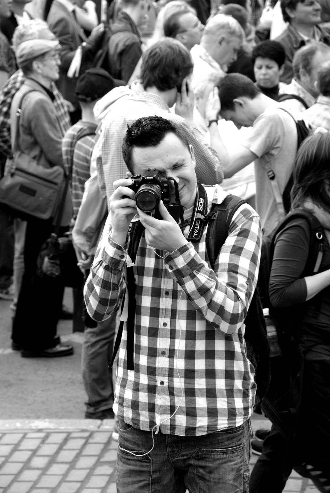 Fotoreporter al lavoro