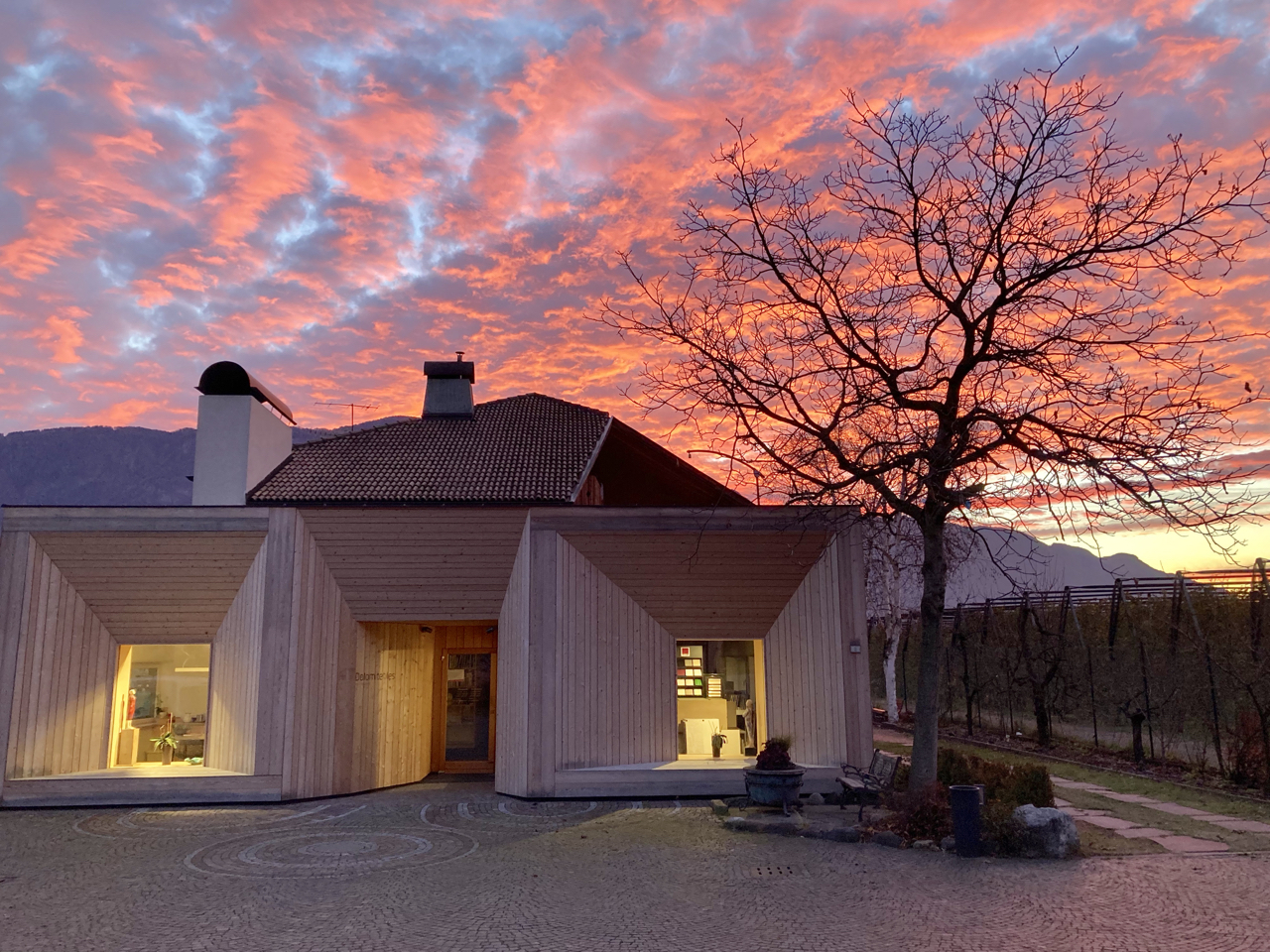 Il mattino ha l'oro in bocca alla Dolomitetiles