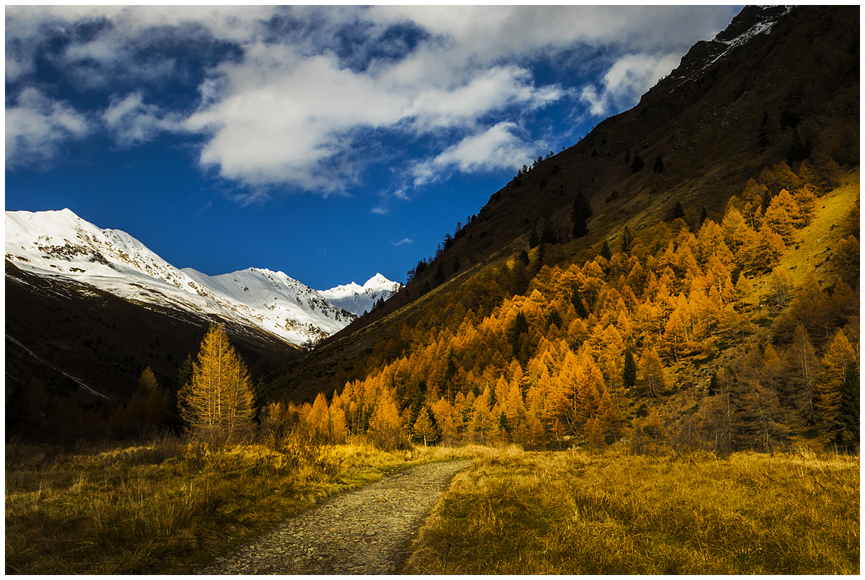 autumn in val grande.