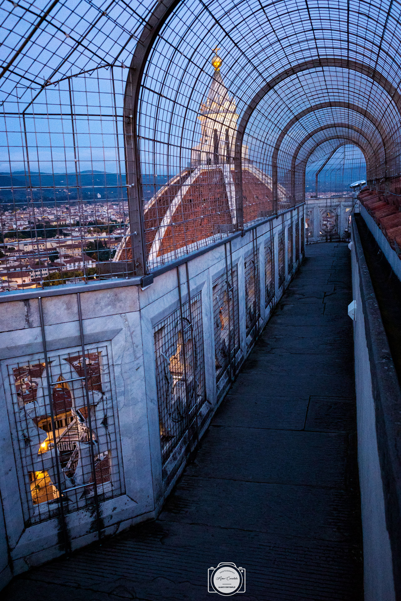 Looking at the Dome of GIotto