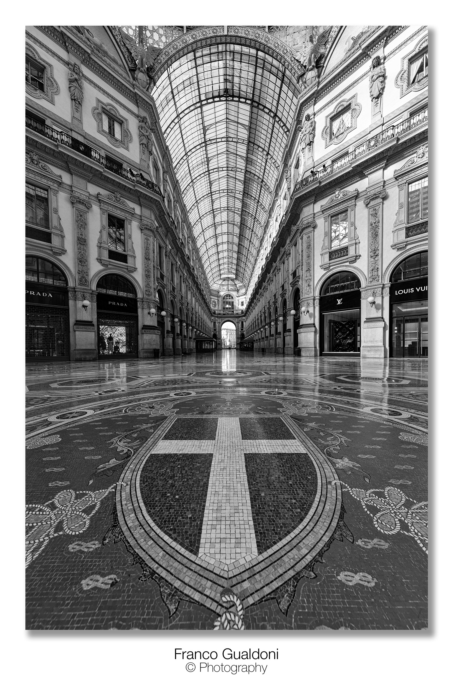 Milano durante il primo lockdown.