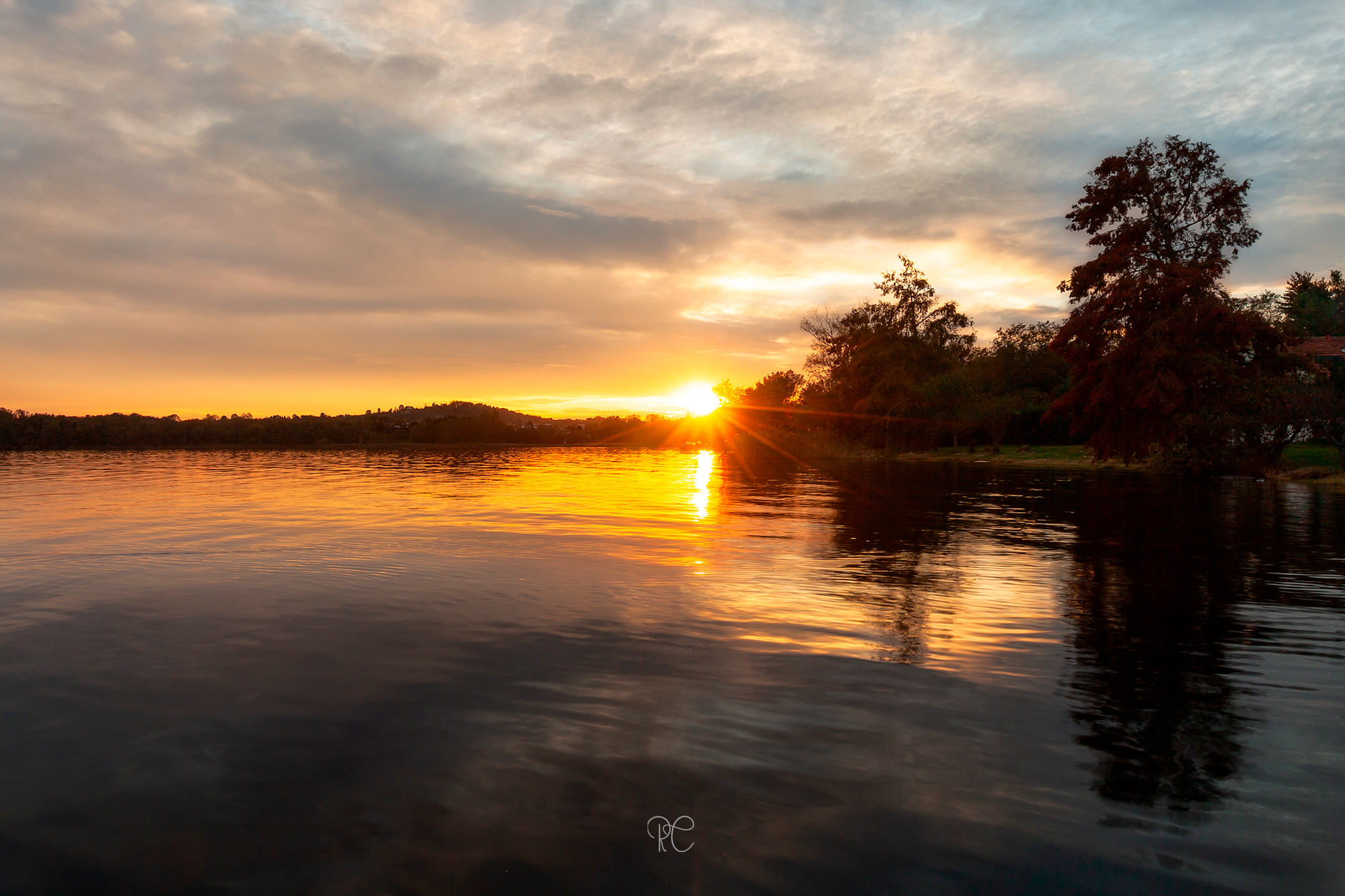 Sunset in Gavirate