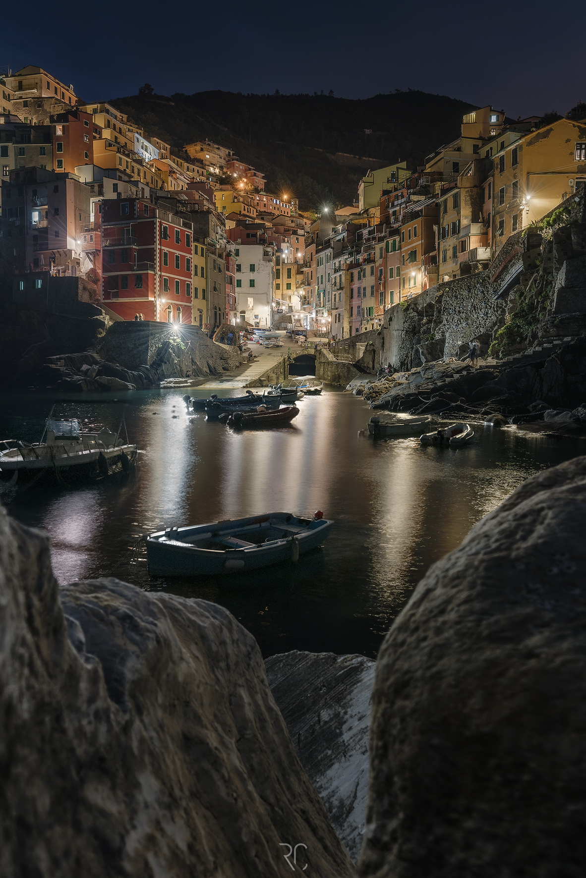 Riomaggiore scoglio