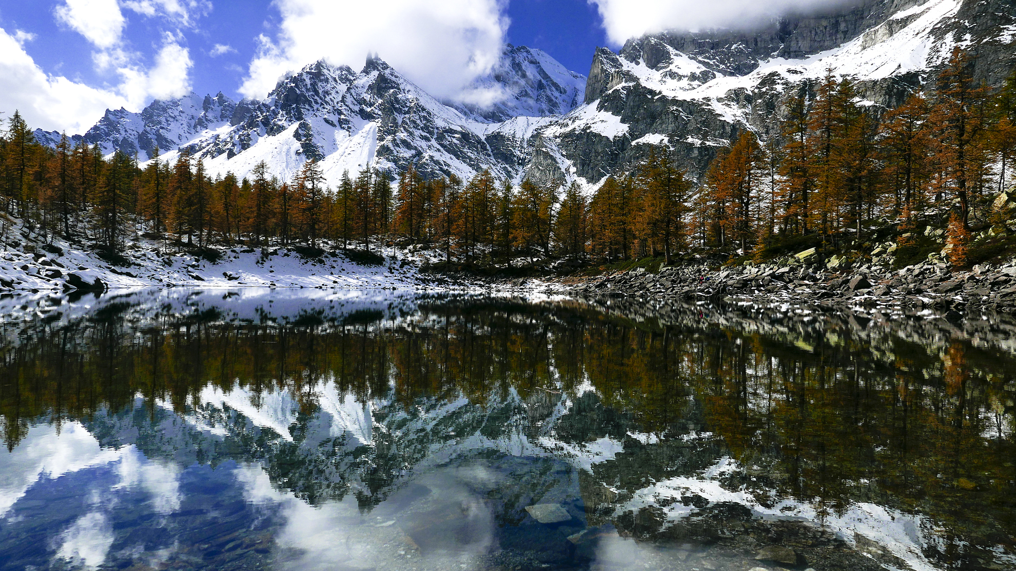 black lake