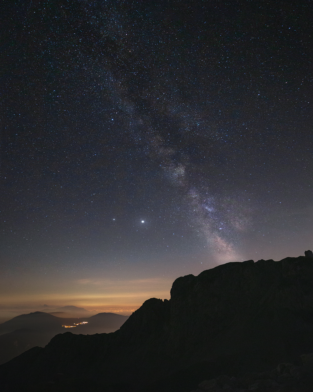 Milky Way City of Clusone