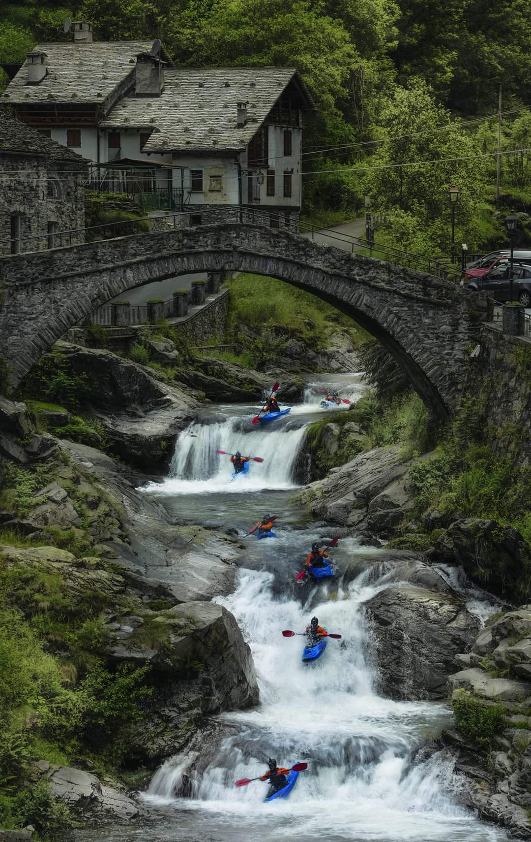 Kayaker on river - Nikon d750 Tamron 15 - 30 mm USD G2
