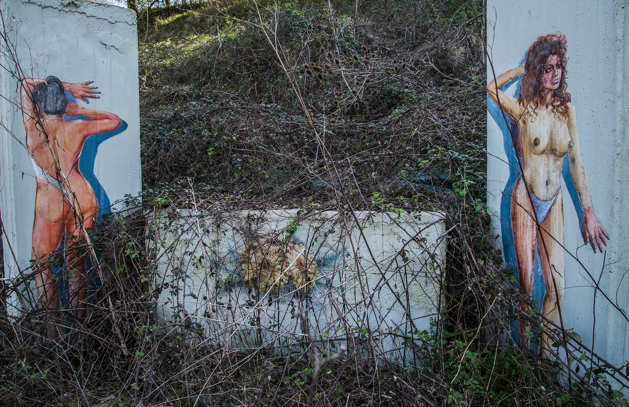 former pool