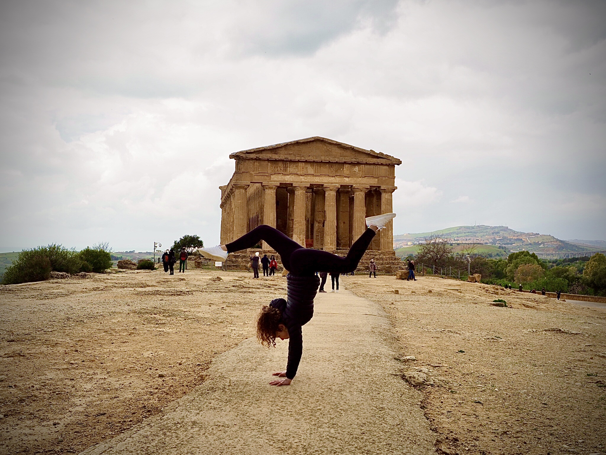 Trinacria al tempio della Concordia