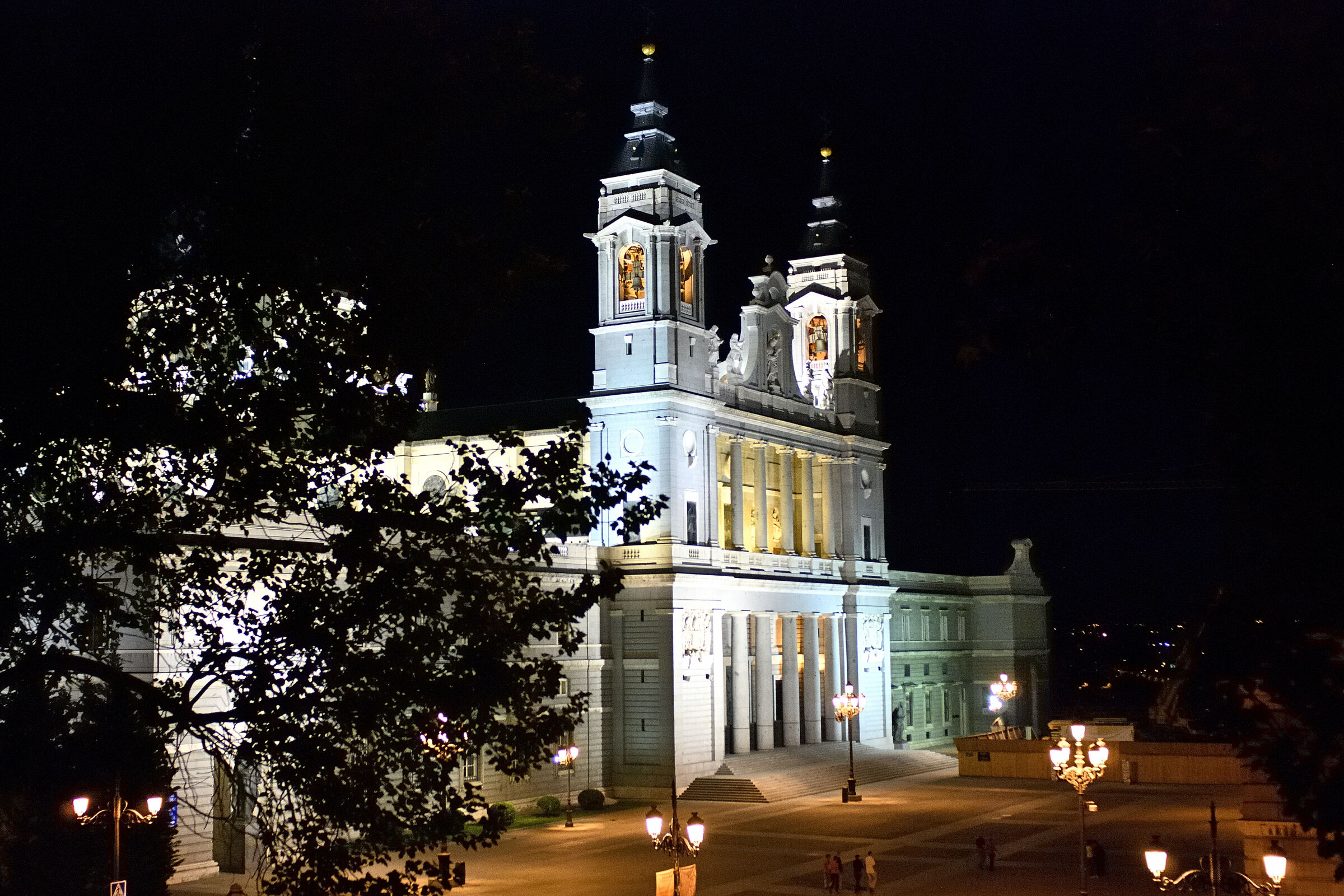 Palazzo reale di notte