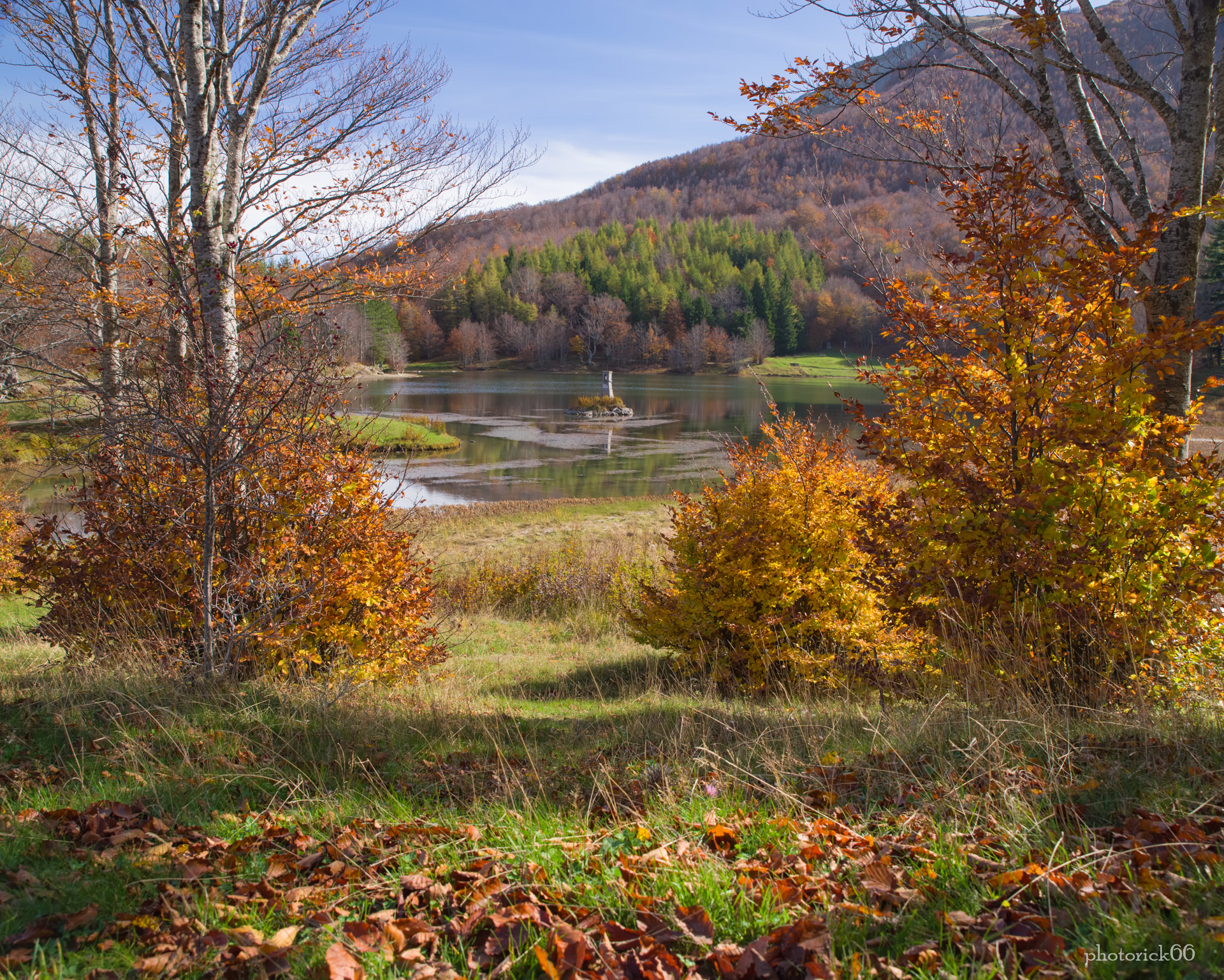 foliage lago Calamone