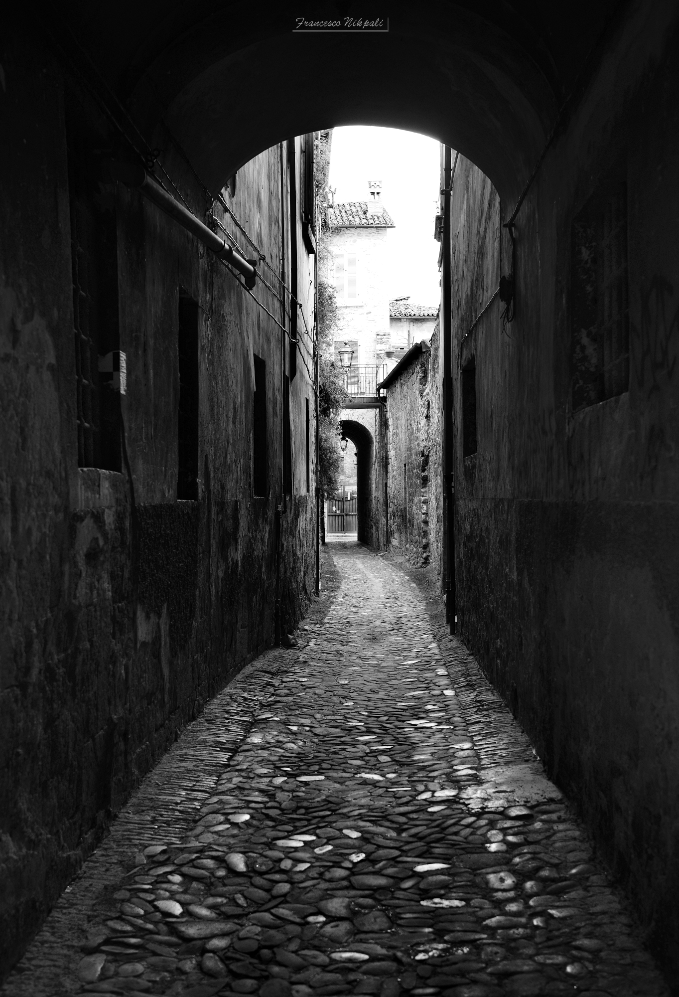 "But through the streets of the Borgo".....
