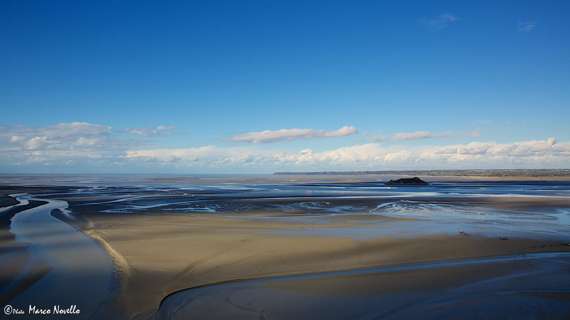 From the mountain ...