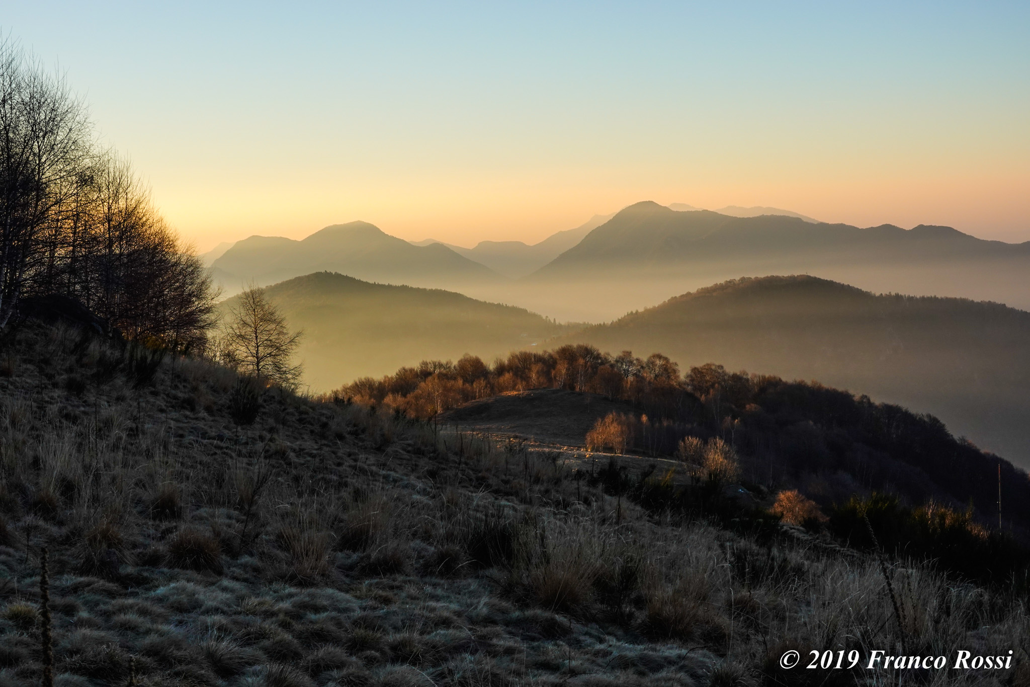 Sunrise over the Alto Verbano