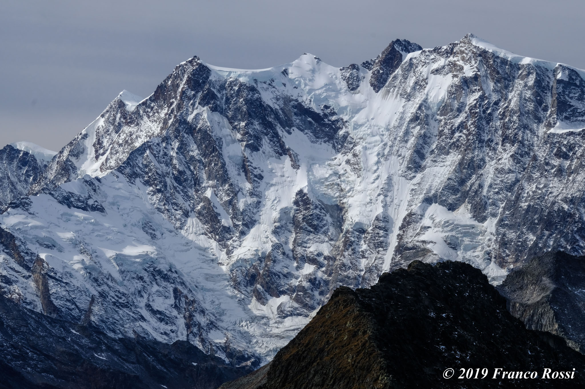 East Wall of Monte Rosa, Pizzo San Martino Ossola