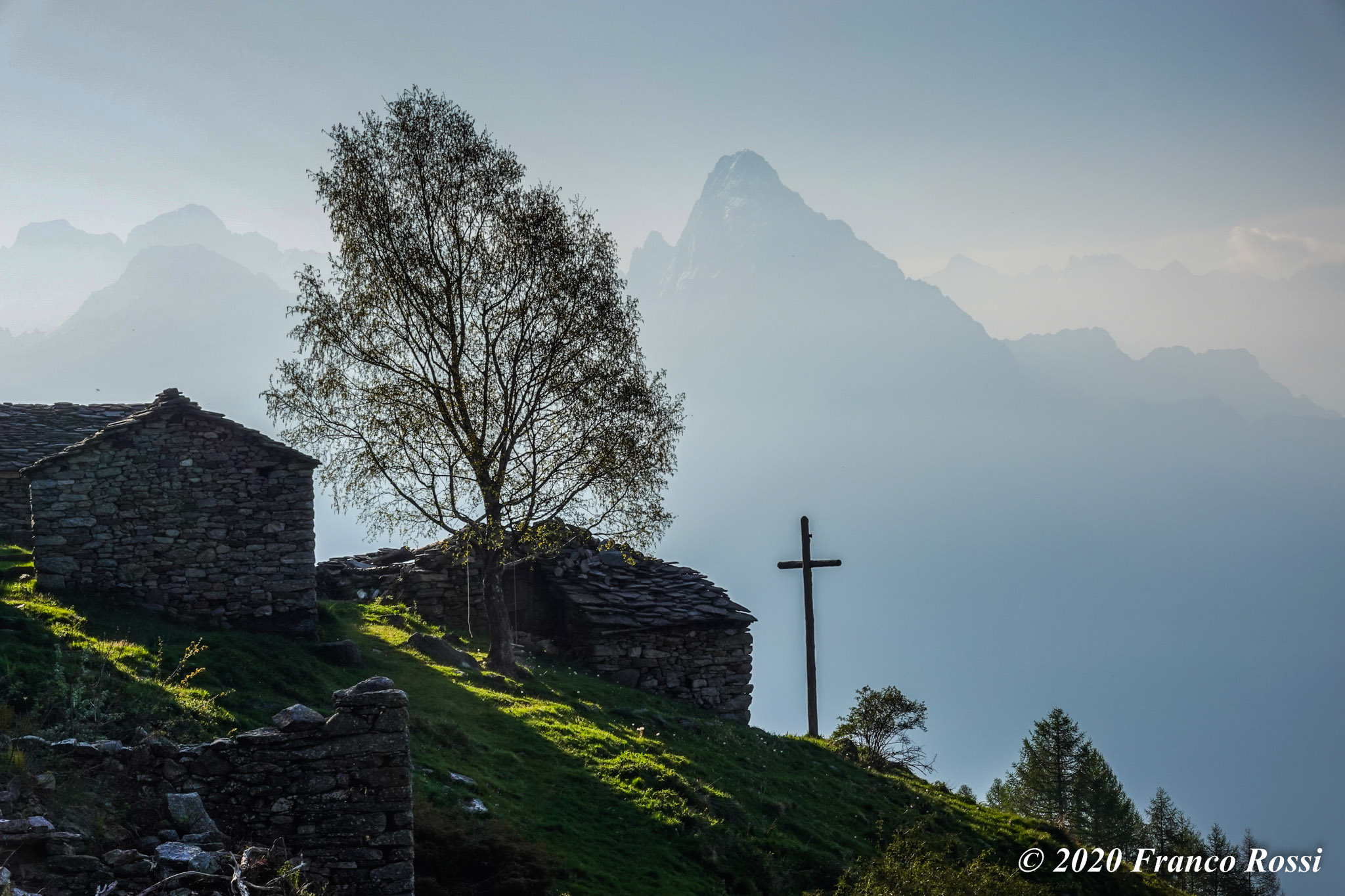 Towards the Forcola Pass, Val Chiavenna