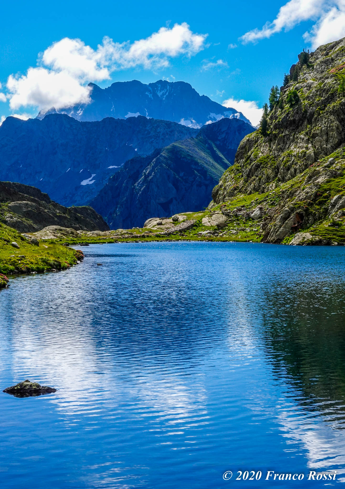 Argentera and Lower Lake Valscura, Valle Gesso CN