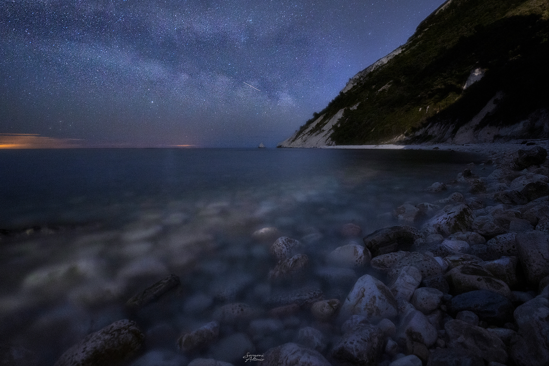 Milky way to the rock of vela.