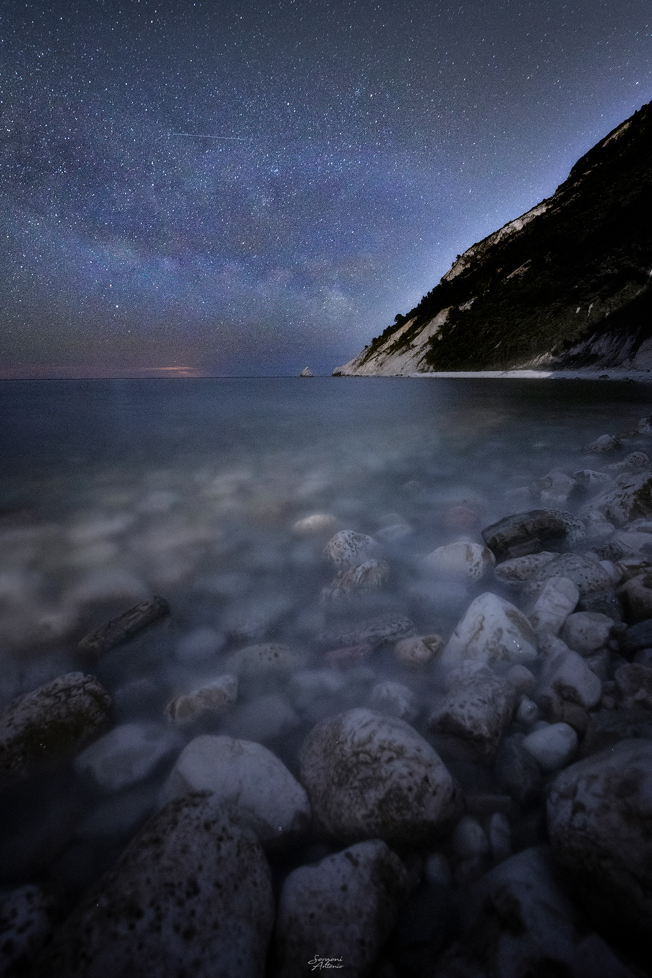 Milky way to the rock of vela.