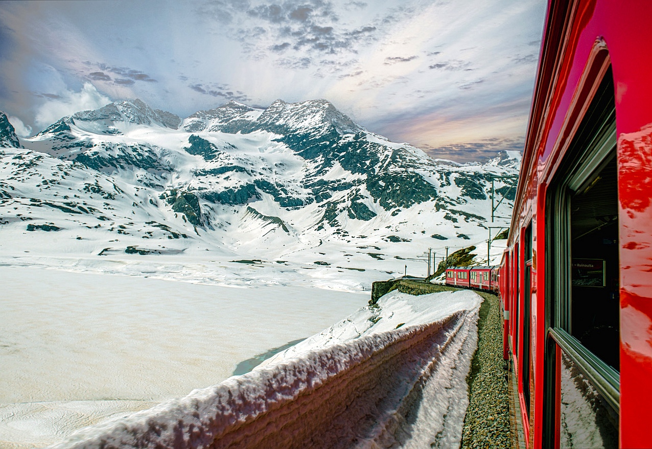 Trenino rosso di bernina