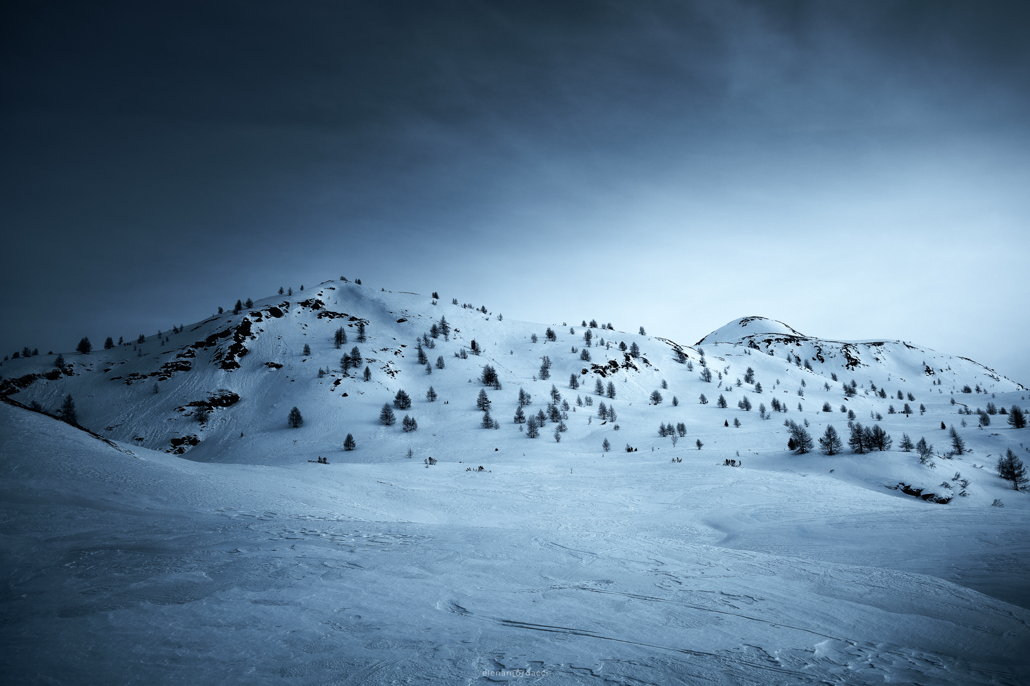 The snow and its magnificent silence