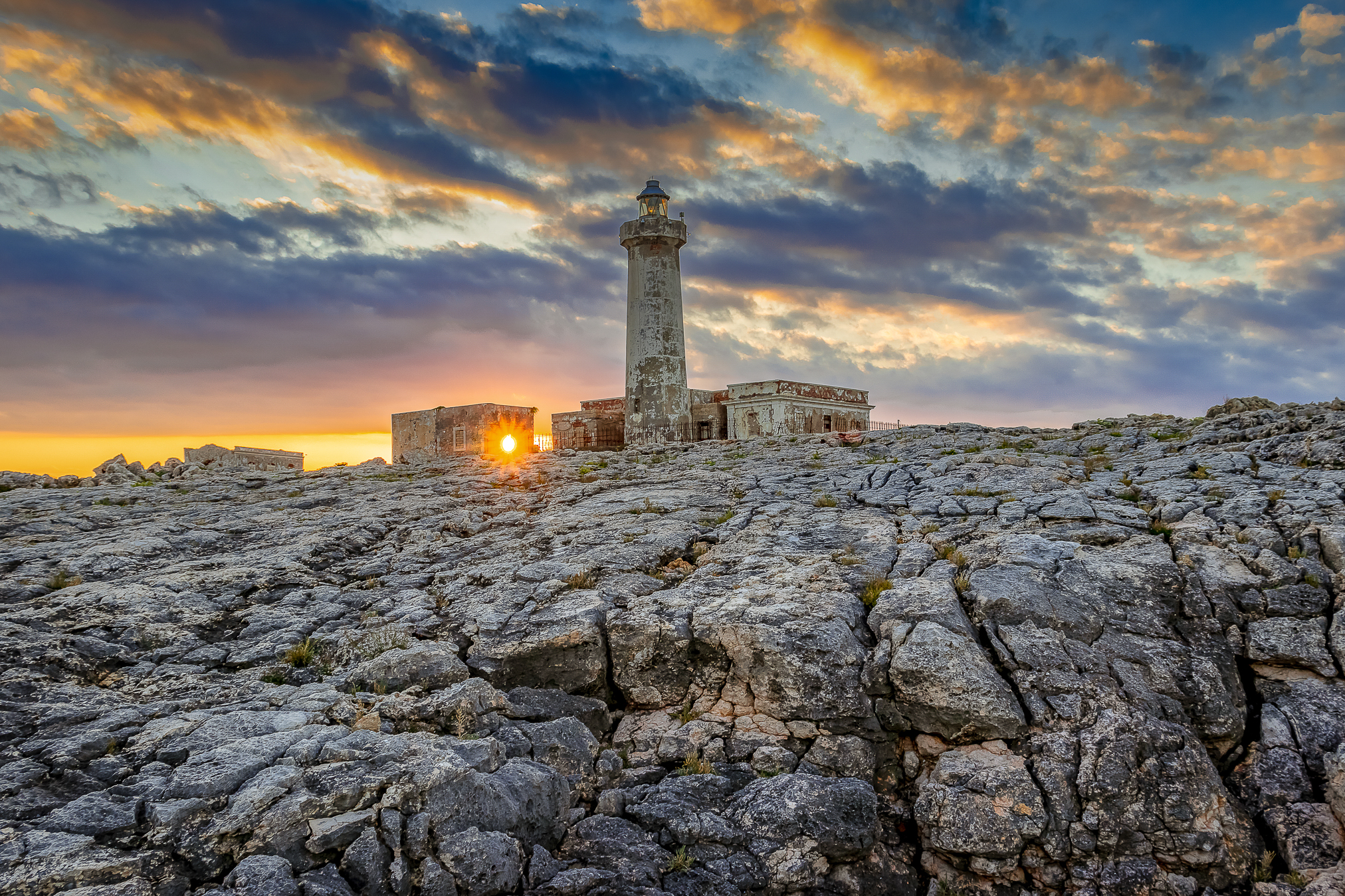 Il faro di Capo Murro di Porco