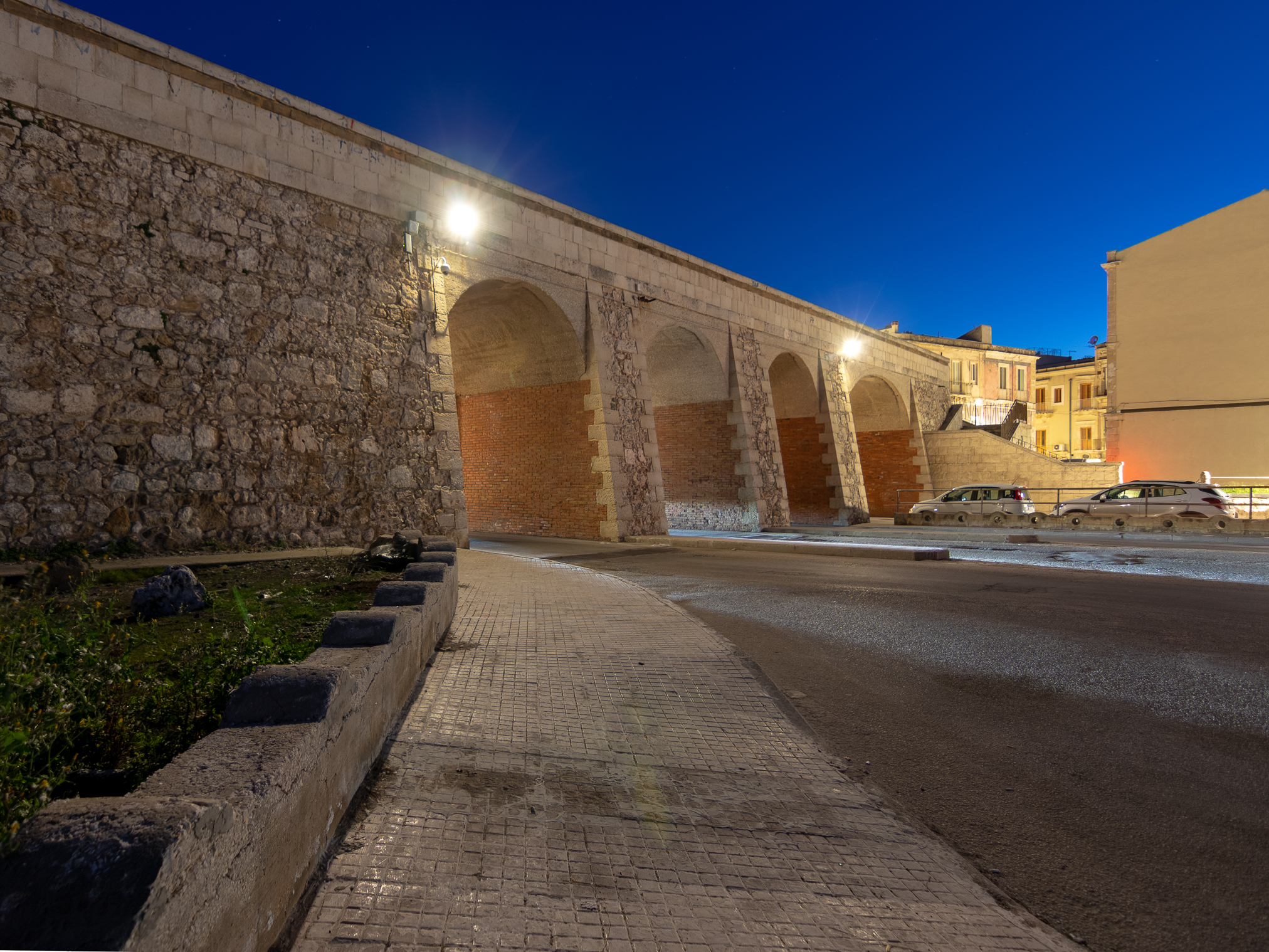 Ora blu al bastione di S. Giovannello (Siracusa)