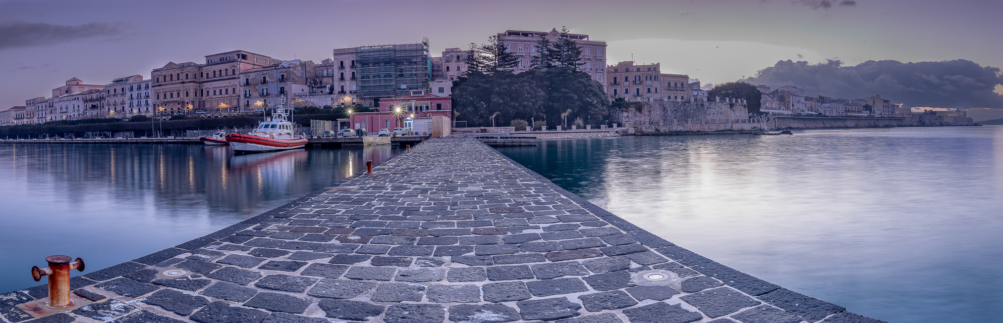 Ortigia, scorcio invernale