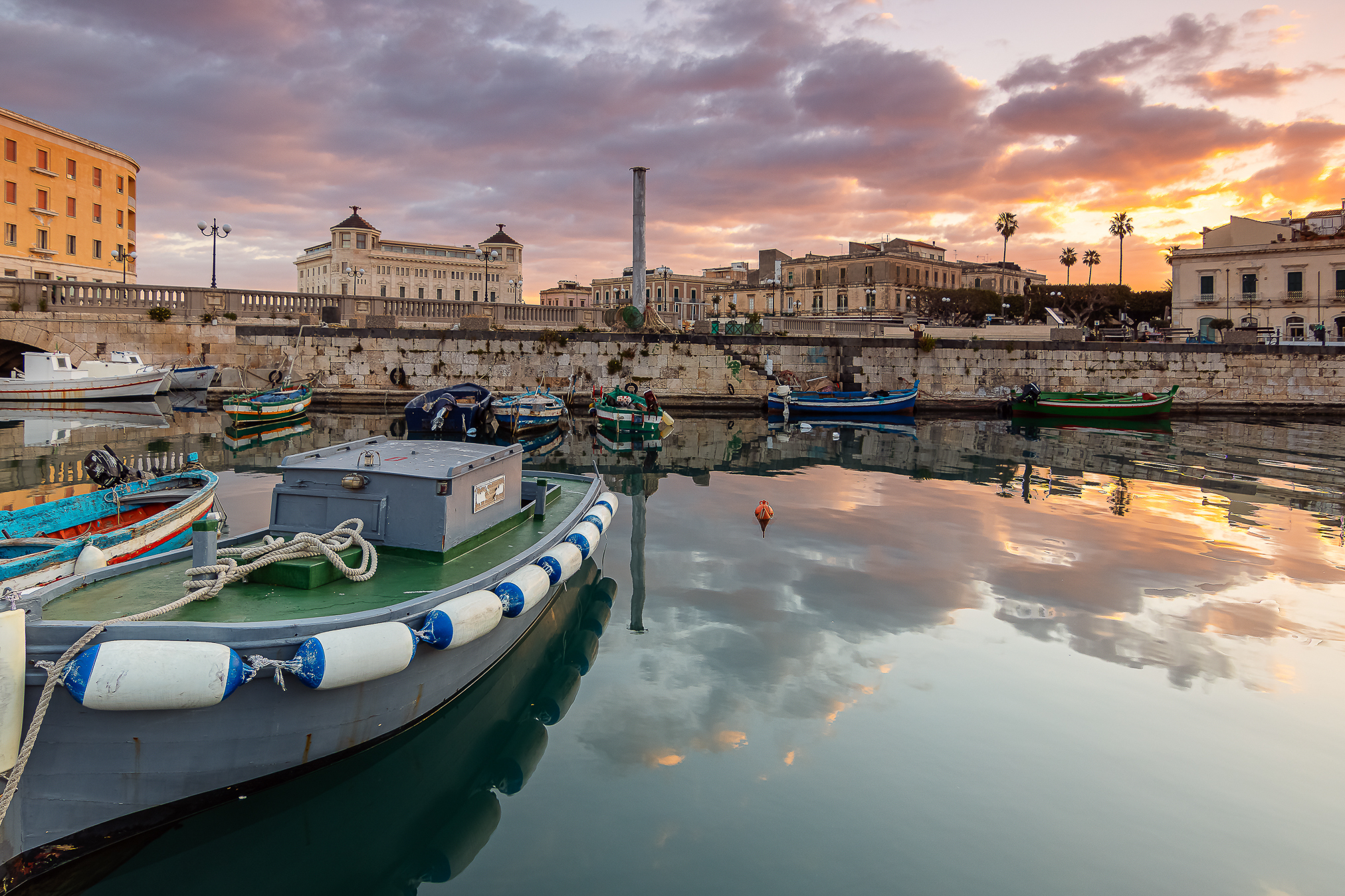 Siracusa: scorcio della Darsena