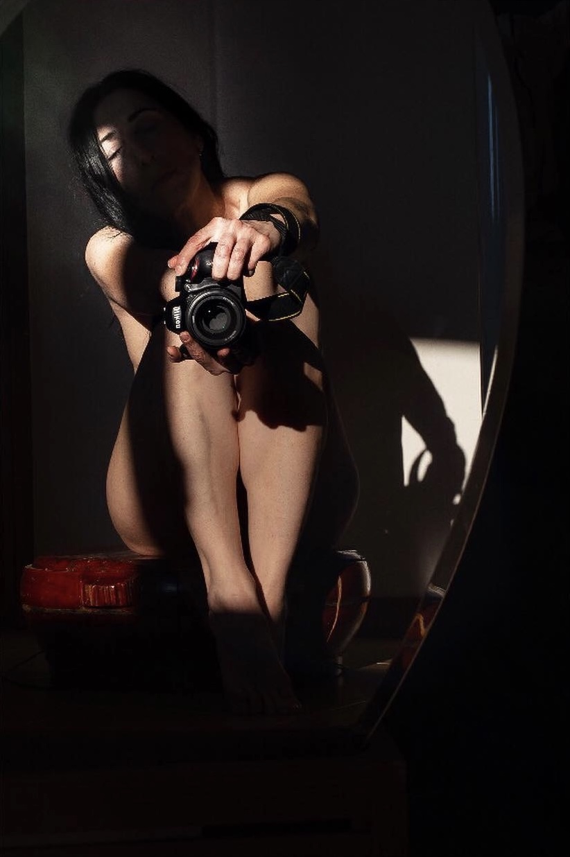 Natural light - self portrait