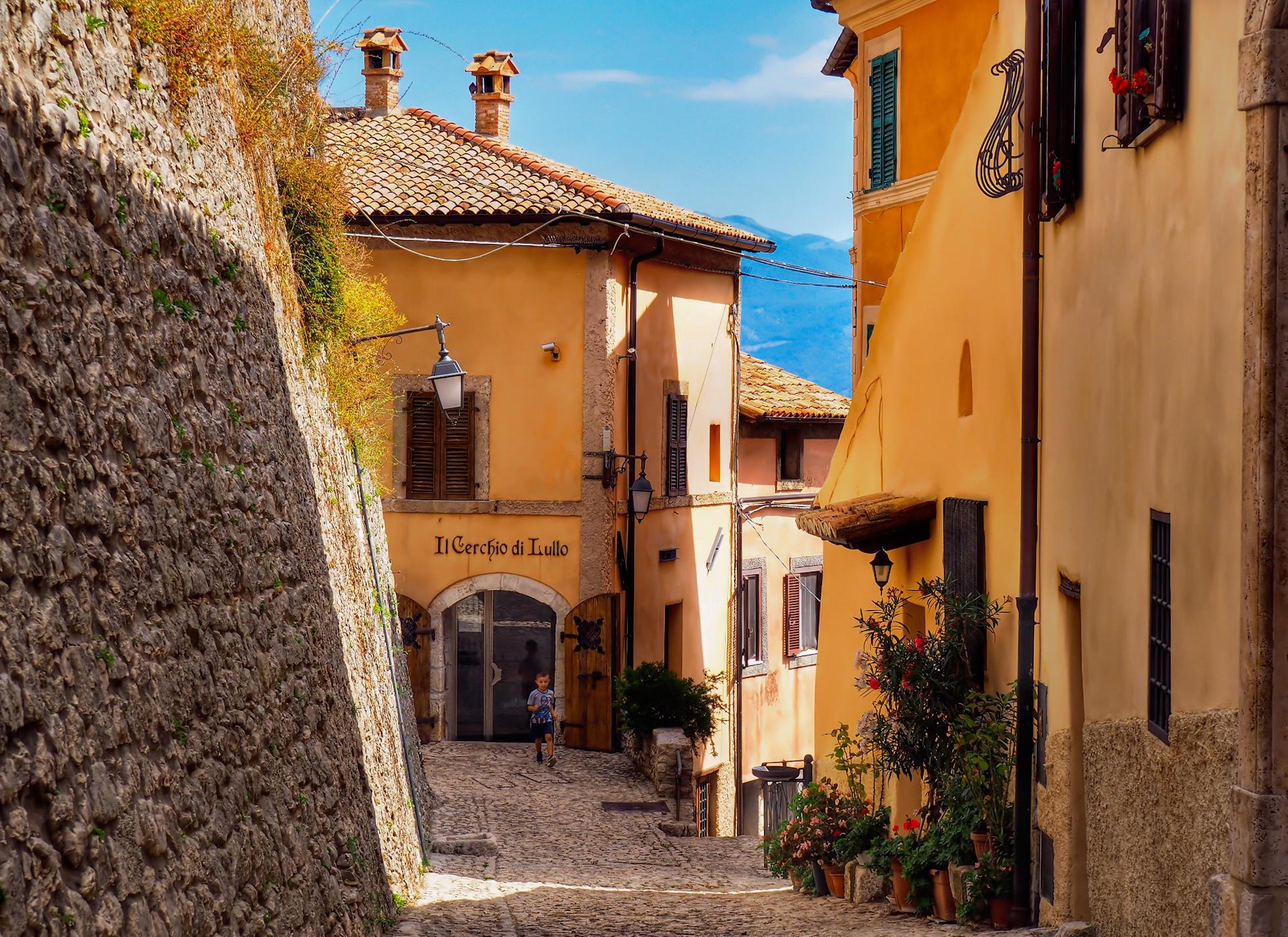 La tranquillità del borgo