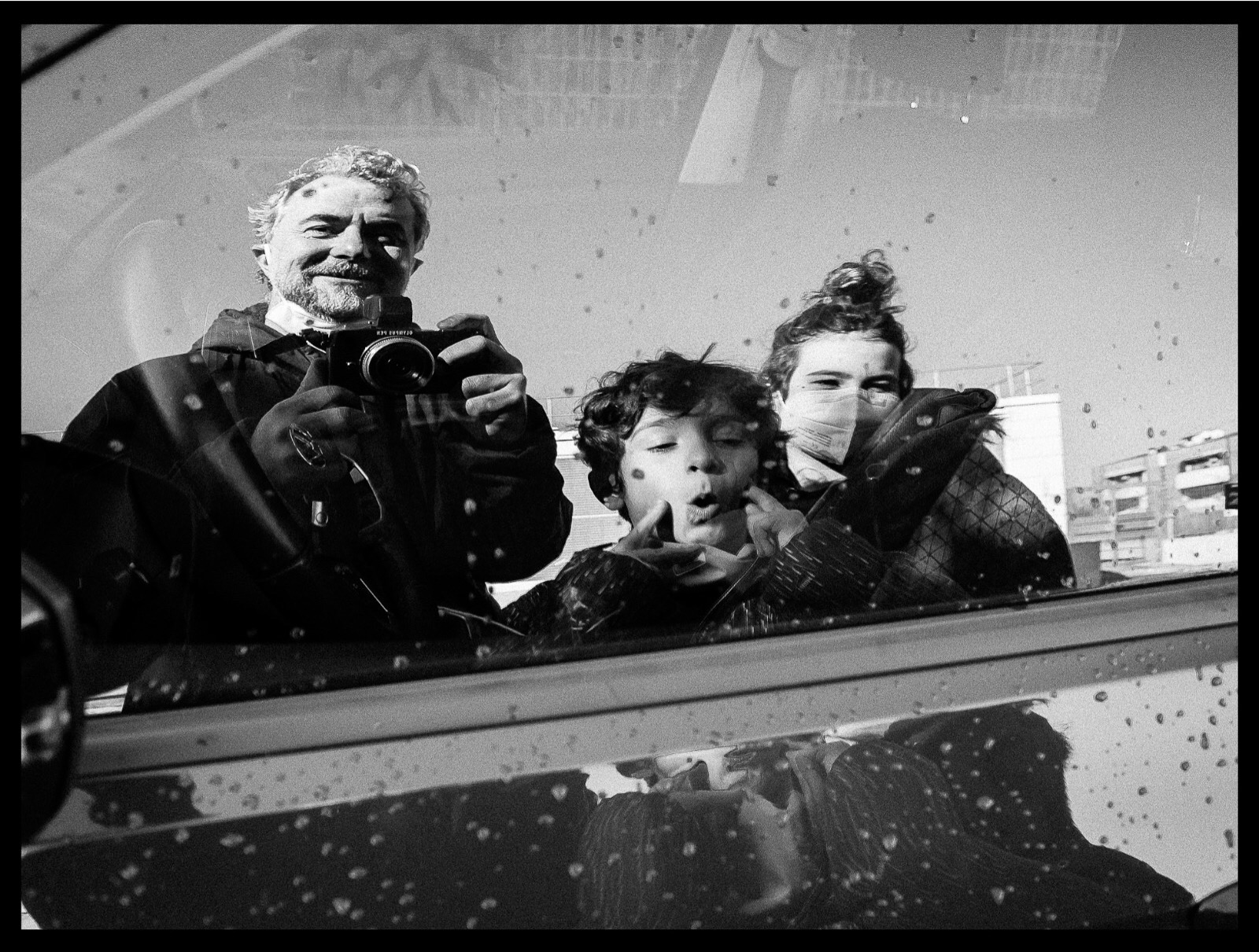 Self-portrait with offspring!