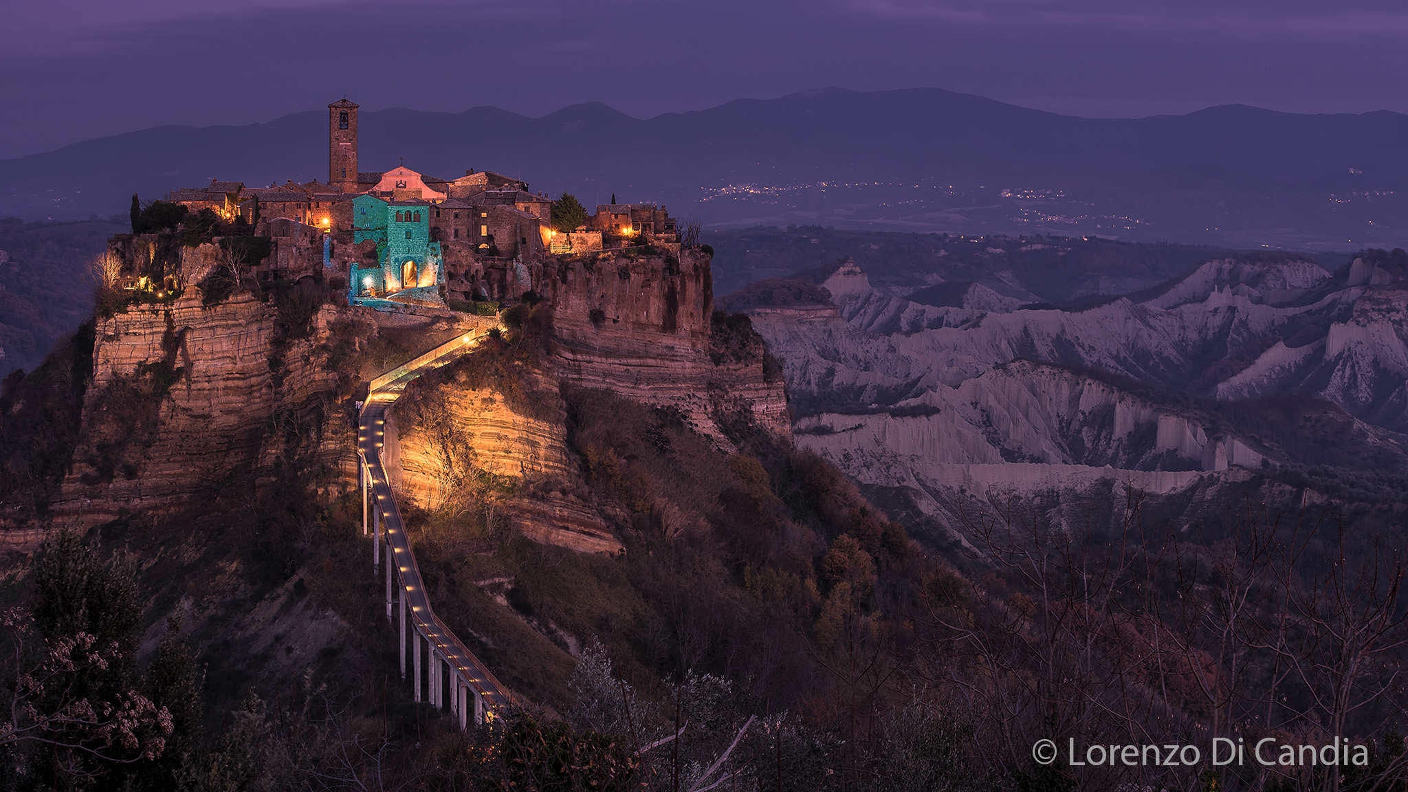 Civita di Bagnoregio Sunset