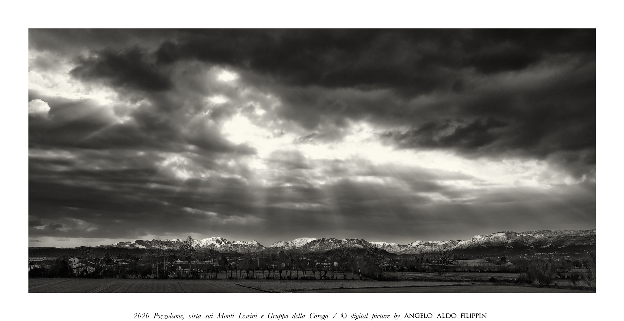 2020 Pozzoleone, ista sui Monti Lessini ed il Gruppo Ca
